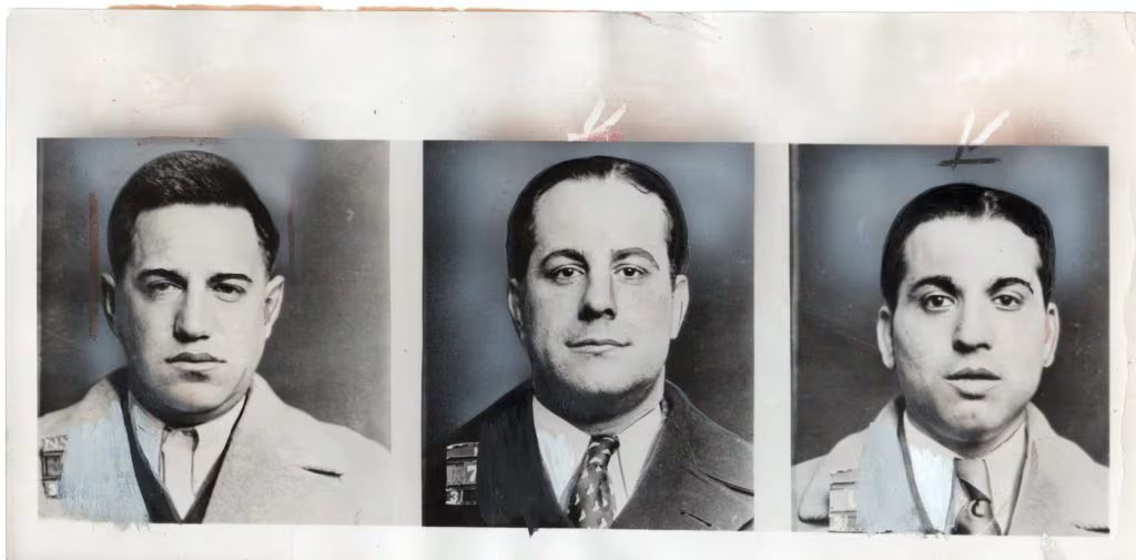 Seymour Magoon, Frank Abbandando y Harry Maione