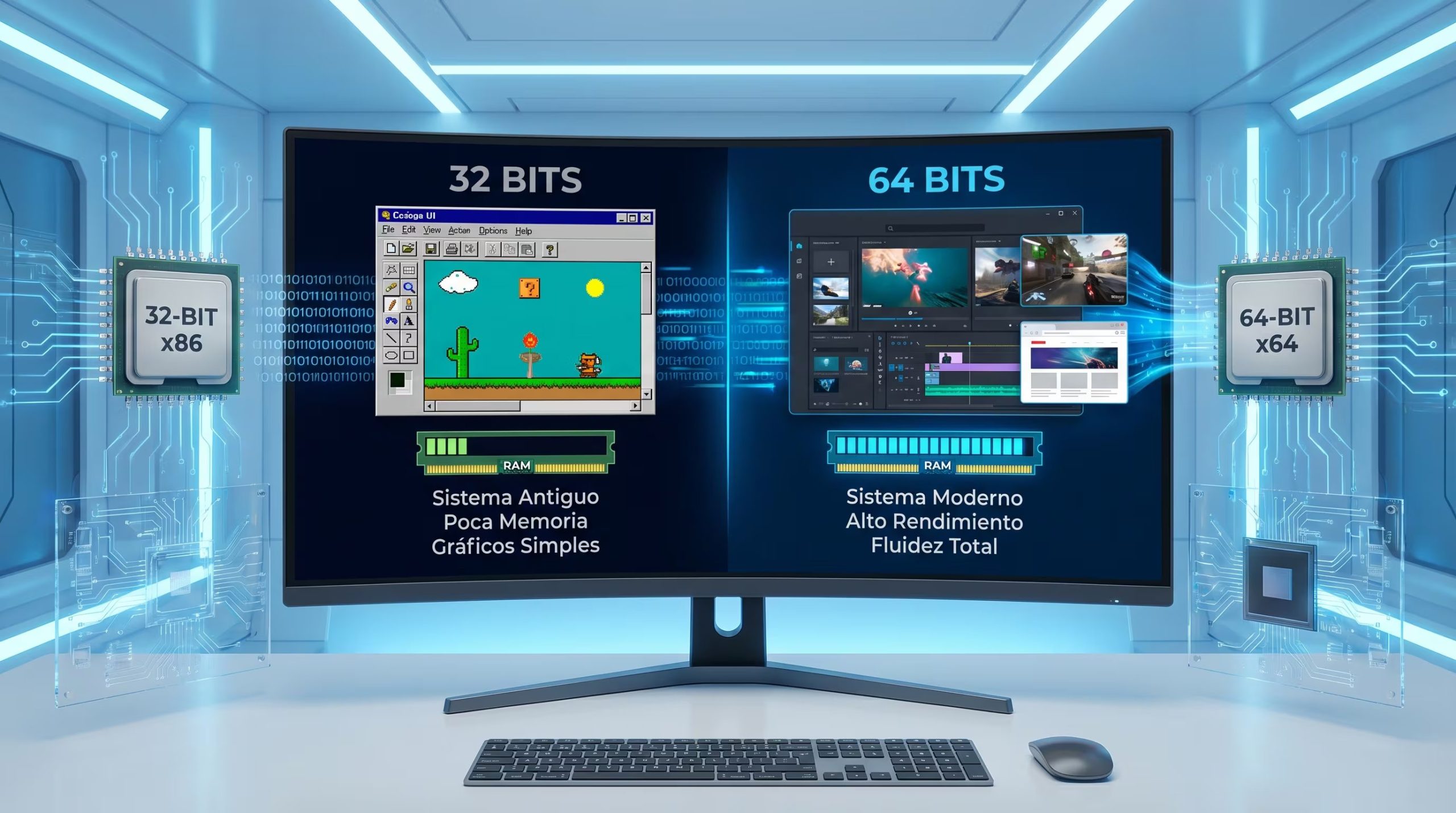 La computación cuántica se puede aplicar a diversas industrias para acelarar sus procesos. (Imagen Ilustrativa Infobae)