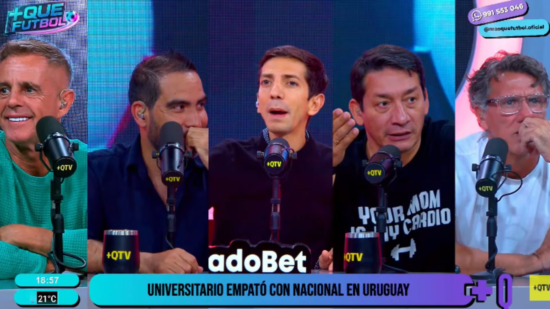 ‘Primer Toque’ y ‘Más que Fútbol’ se despedirán este viernes 22 de mayo, según confirmó la conductora. YouTube: +QTV Network.