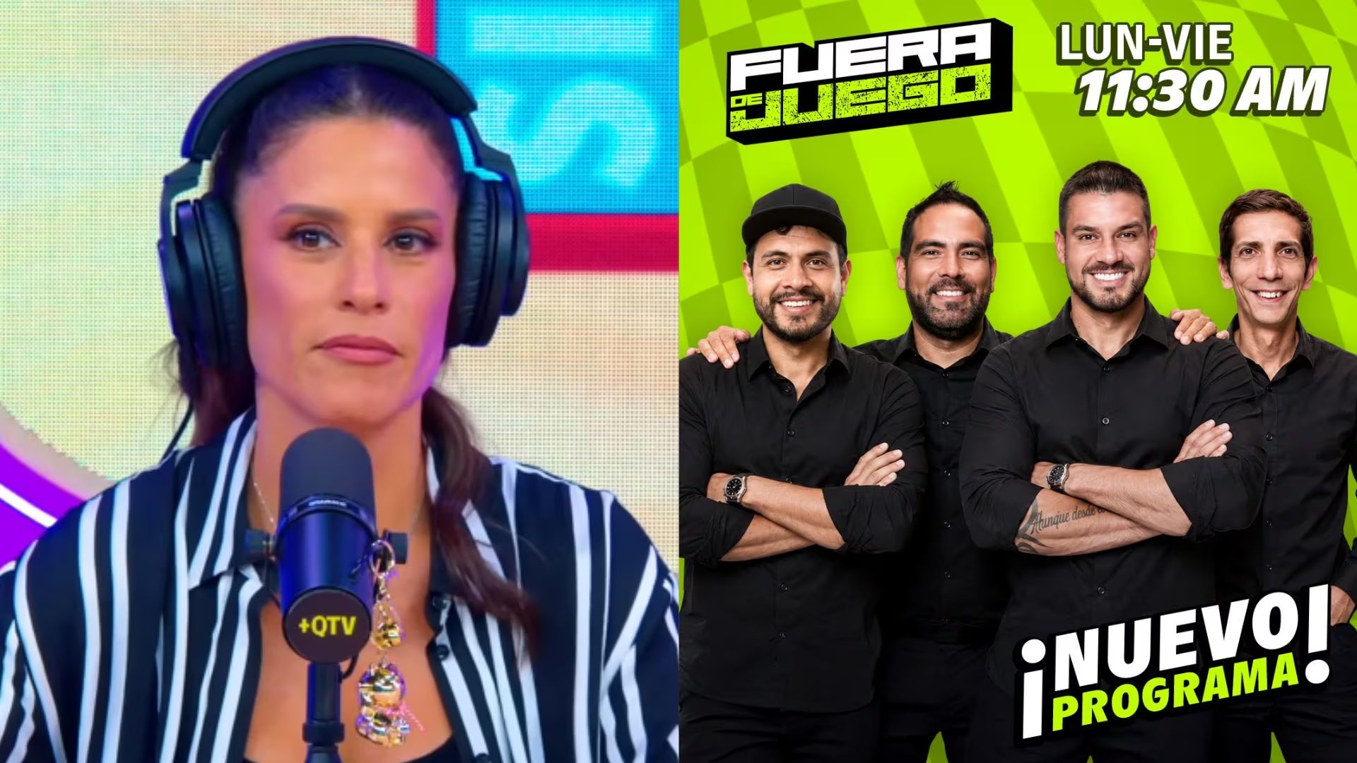 María Pía Copello relanza su streaming deportivo: +QTV estrena Fuera de juego tras reestructuración de la parrilla. IG