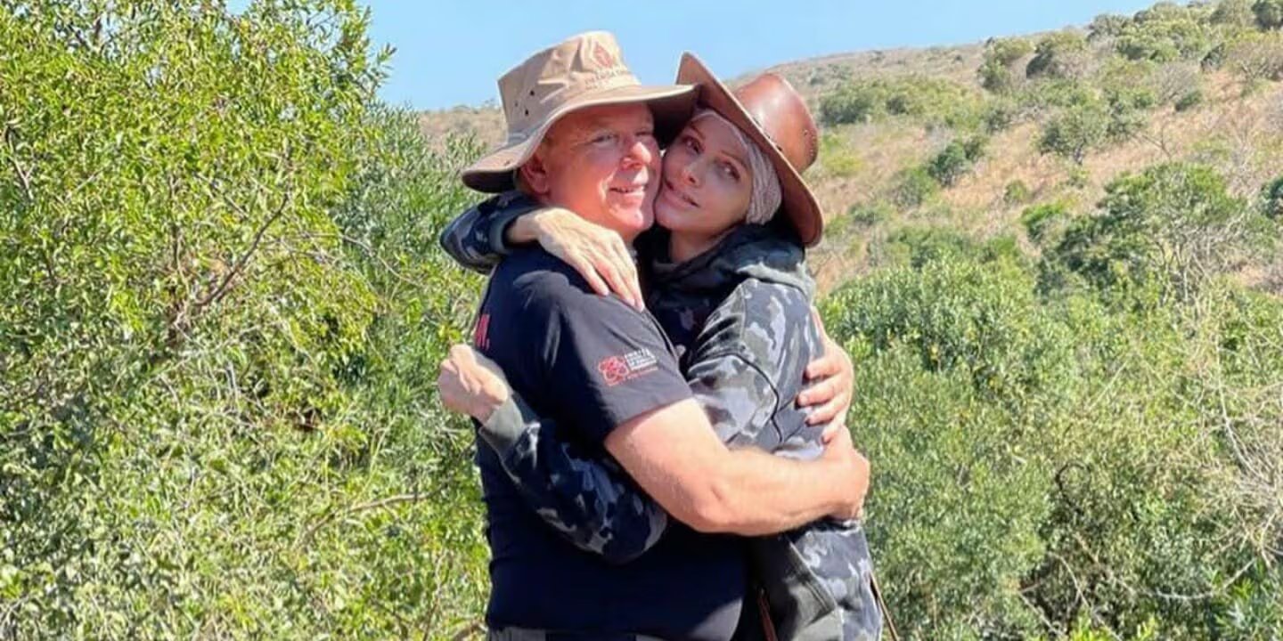 Alberto y Charlene de Mónaco aparecieron abrazados en Sudáfrica luego de rumores sobre una supuesta separación (Foto: Instagram / @hshprincesscharlene)