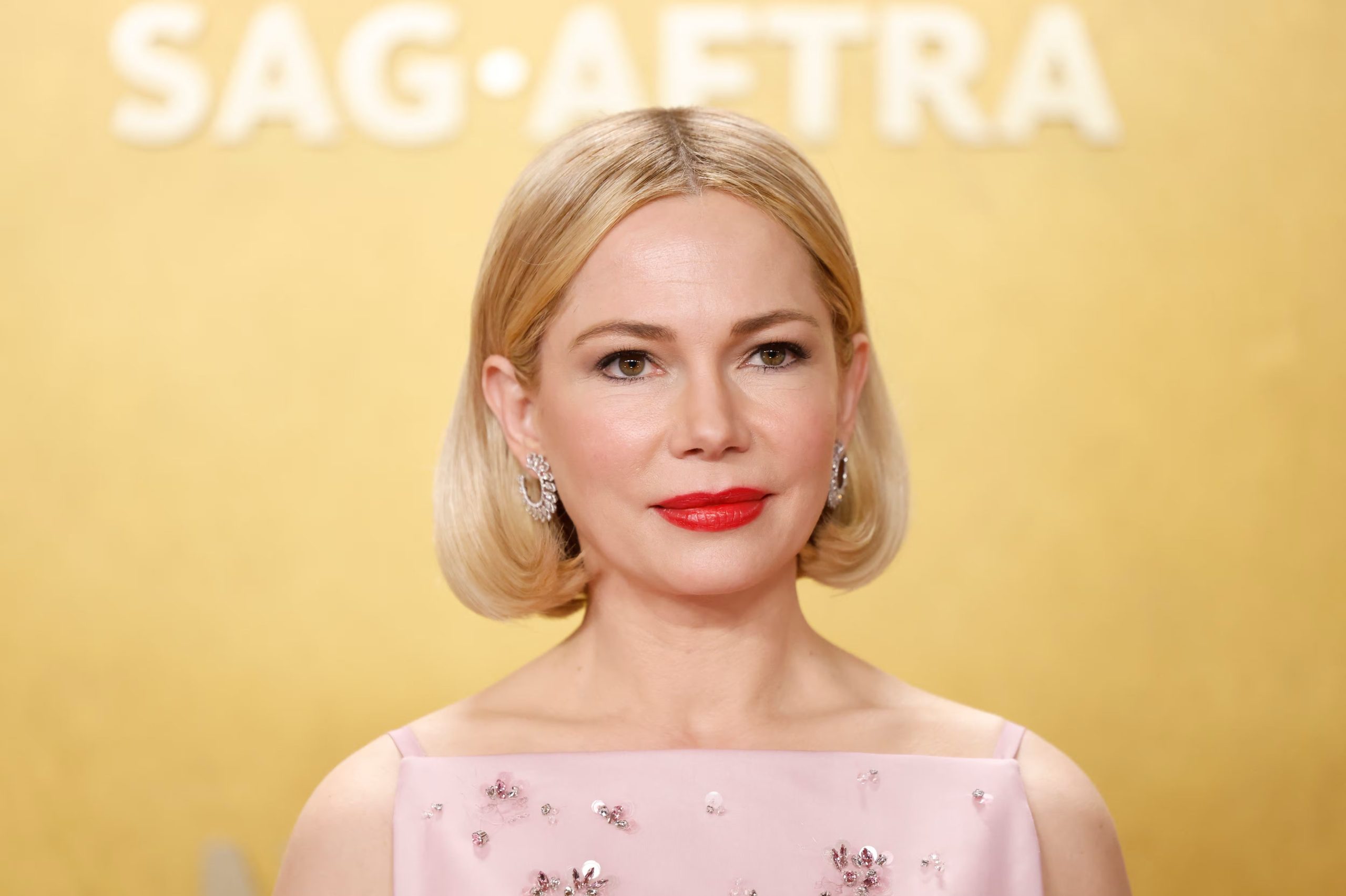 Michelle Williams durante los premios del Sindicato de Actores. (REUTERS/Caroline Brehman)