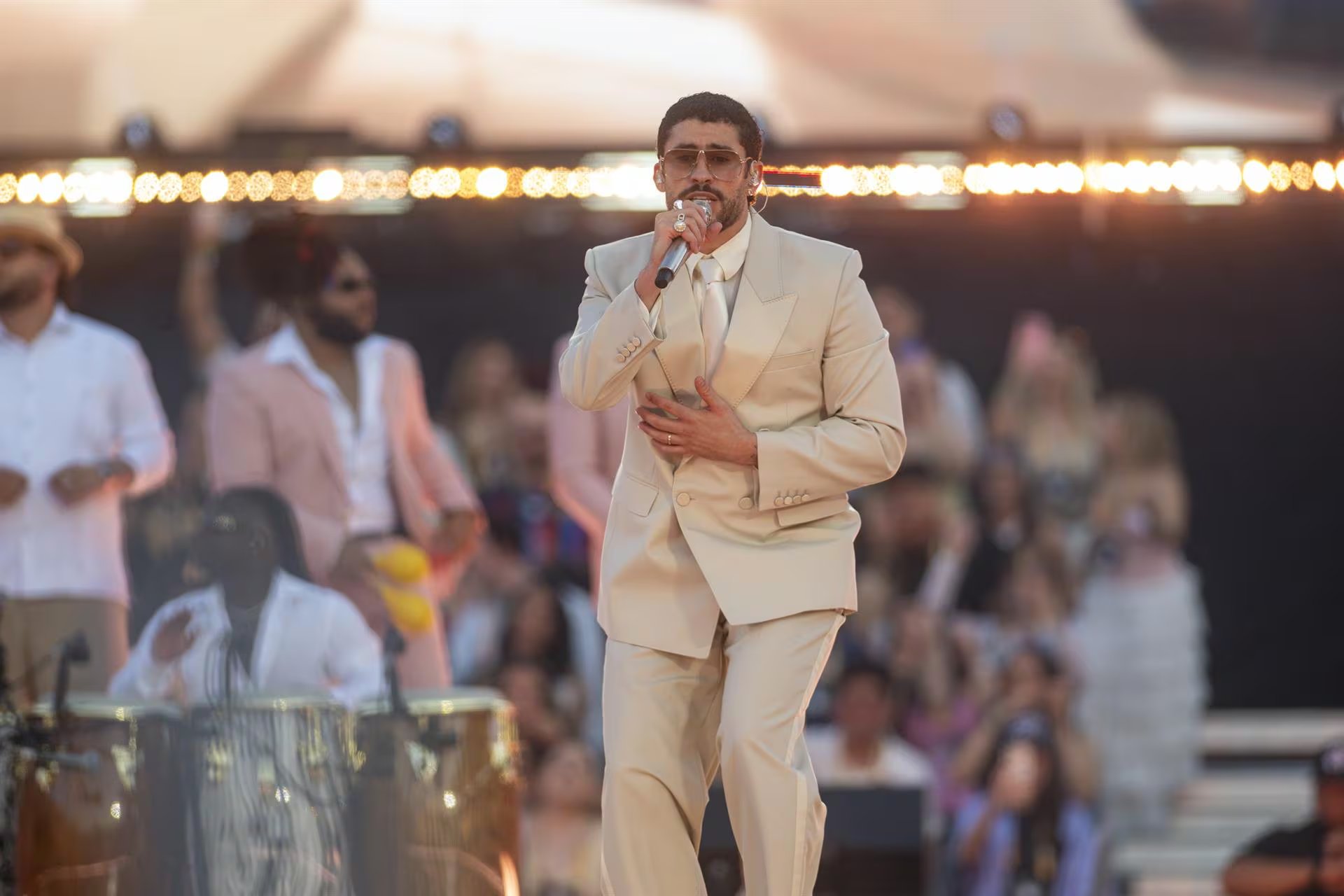 Bad Bunny en concierto. (IMAGEN DE ARCHIVO). 