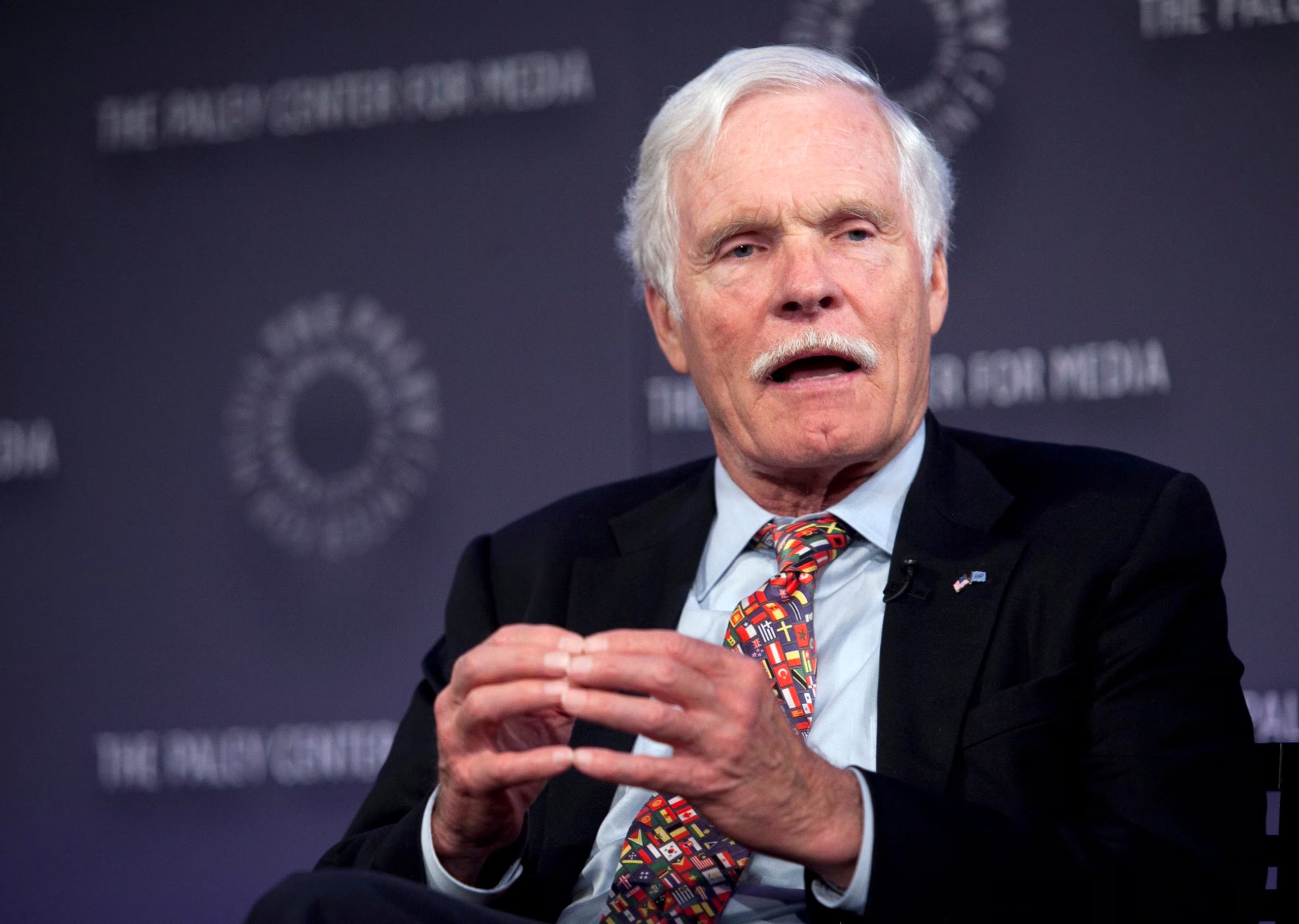 Turner se sumó al Giving Pledge y comprometió gran parte de su riqueza a la filantropía global. (ESTADOS UNIDOS - Etiquetas: POLÍTICA ENTRETENIMIENTO)