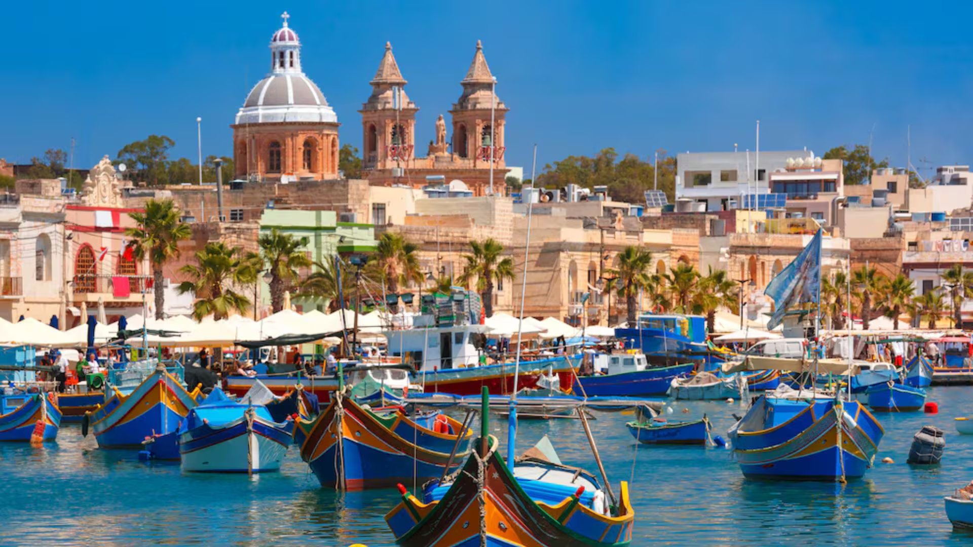El puerto de La Valeta, en Malta, es una explosión de color. / Imagen de archivo