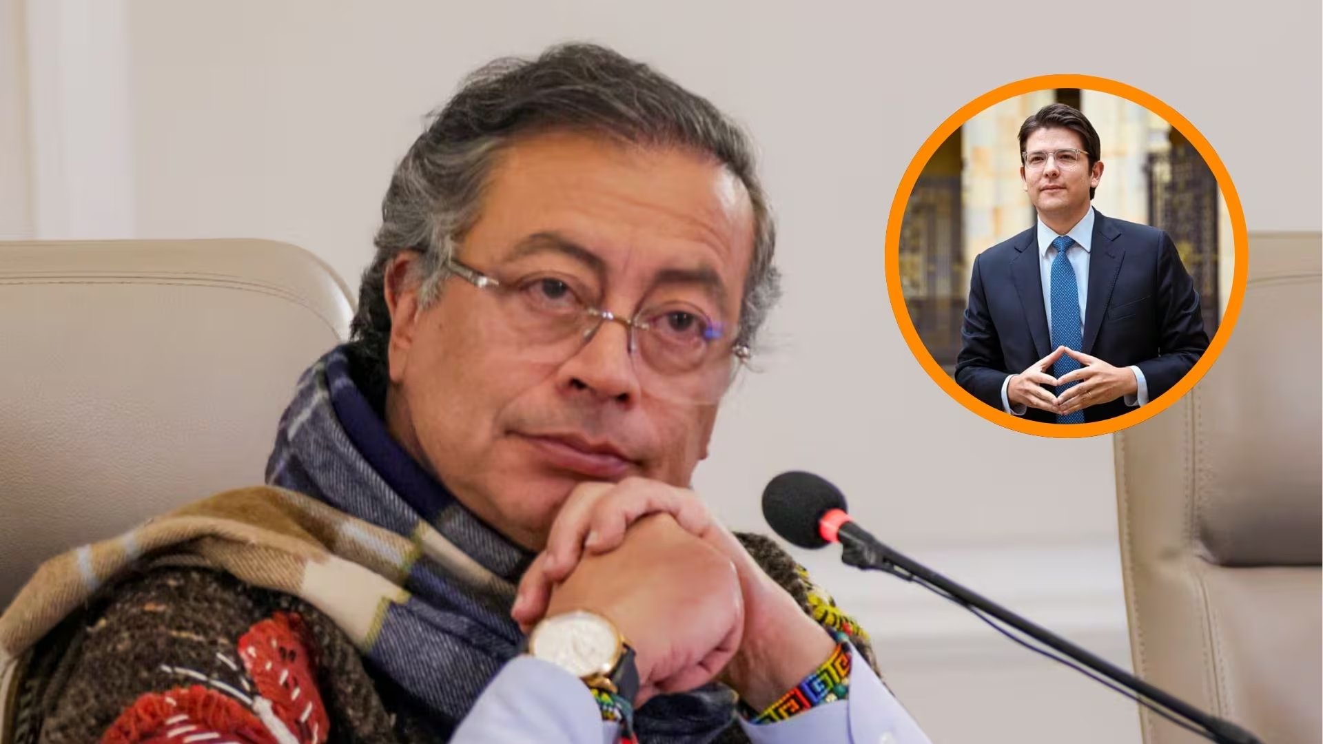 Hacia el final de la conversación surgió un tema mucho más delicado: el asesinato de Miguel Uribe Turbay - crédito Presidencia/Centro Democrático