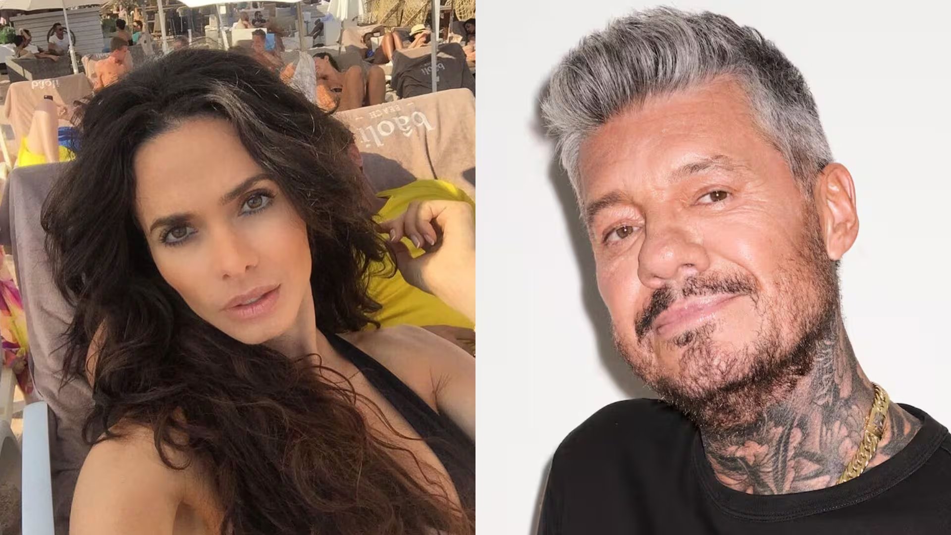 En plena entrevista, la modelo se refirió al vínculo amoroso entre su amiga Rossana Almeyda y Marcelo Tinelli