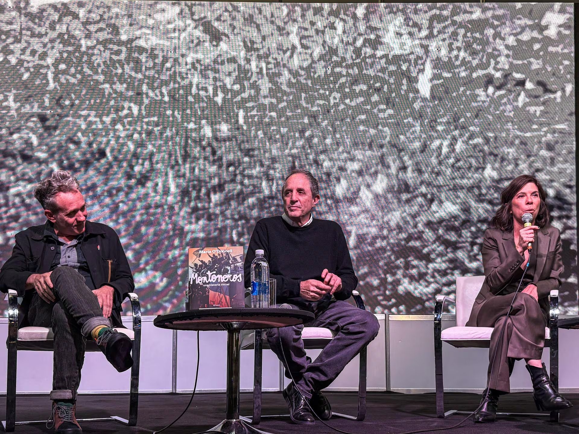 En la presentación, O'Donnell repasó su acercamiento a la historia de Montoneros a partir de una revelación sobre el secuestro de los hermanos Born.