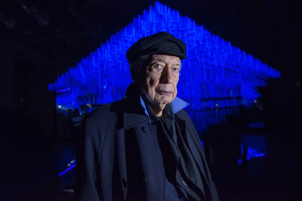 Julio Le Parc con su 