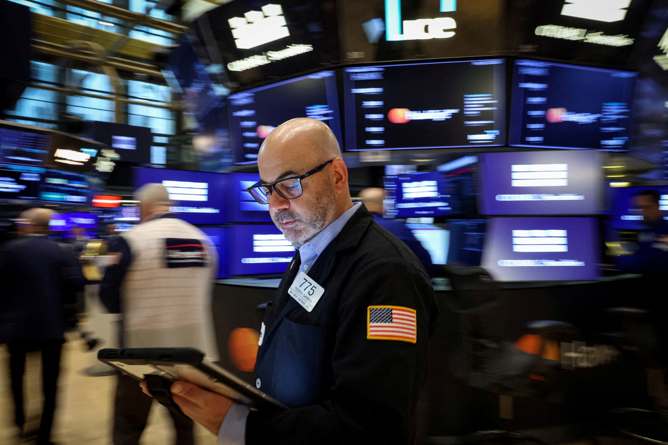 Las acciones tecnológicas lideraron una sesión de pérdidas en Wall Street. REUTERS/Brendan McDermid