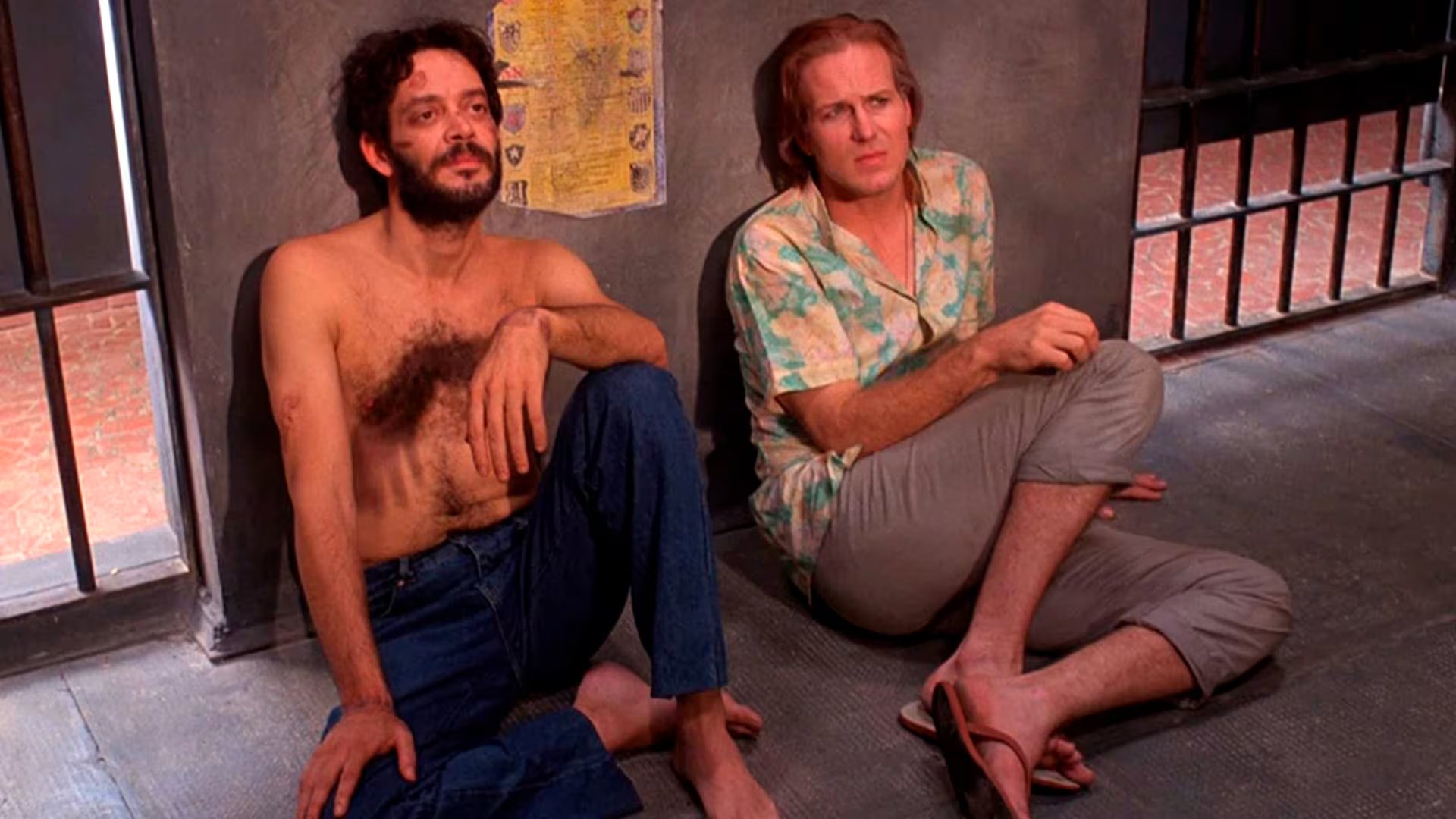 Raúl Juliá y William Hurt en 'El beso de la mujer araña', de Héctor Babenco.