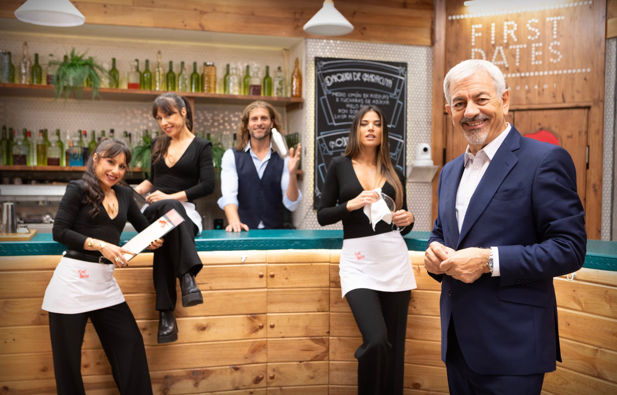Elenco del programa 'First Dates'. (Mediaset España)