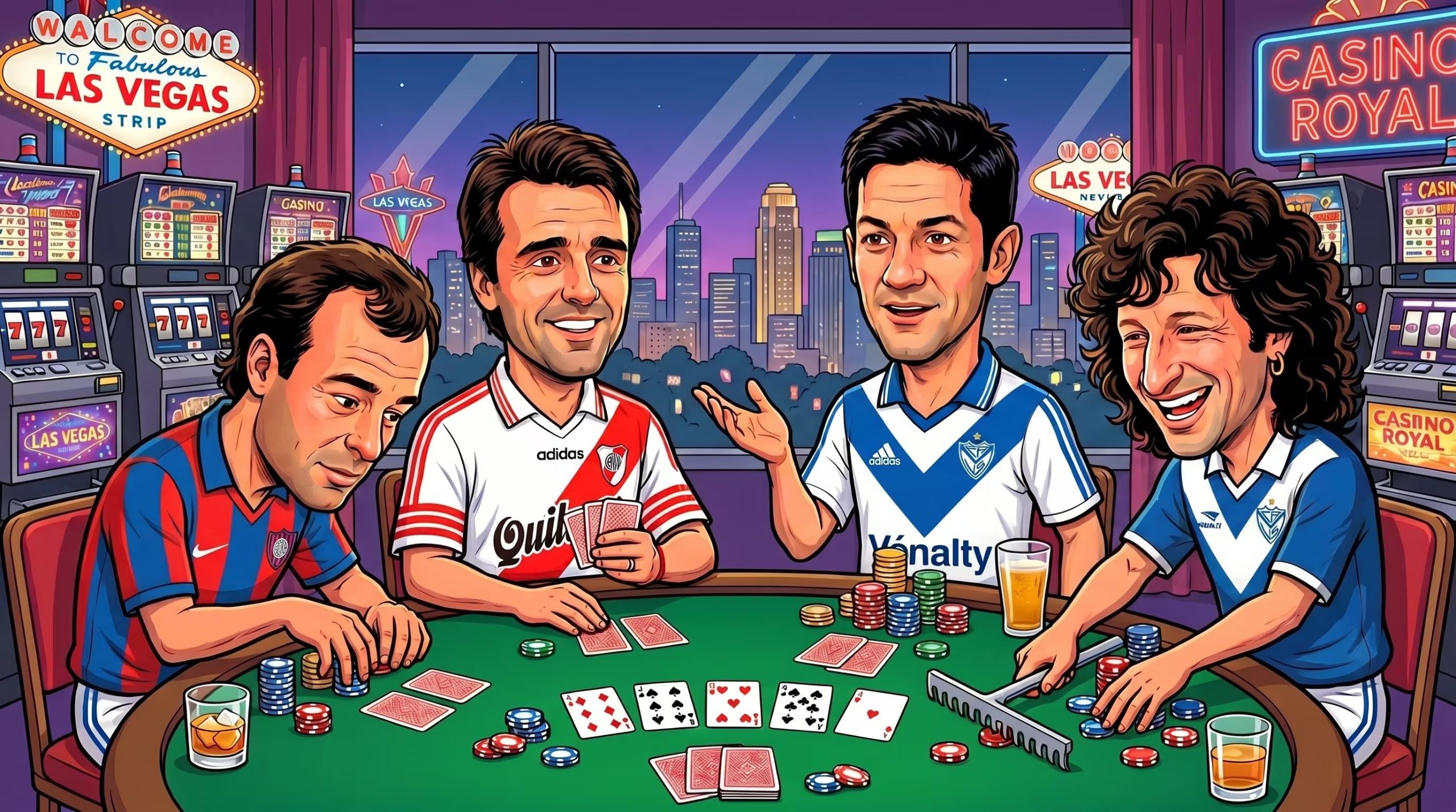 Los supuestos involucrados son los exjugadoes Norberto Ortega Sánchez, Sergio “Bruja” Berti, Sergio “Ratón” Zárate y José “Turu” Flores (Imagen Ilustrativa Infobae)