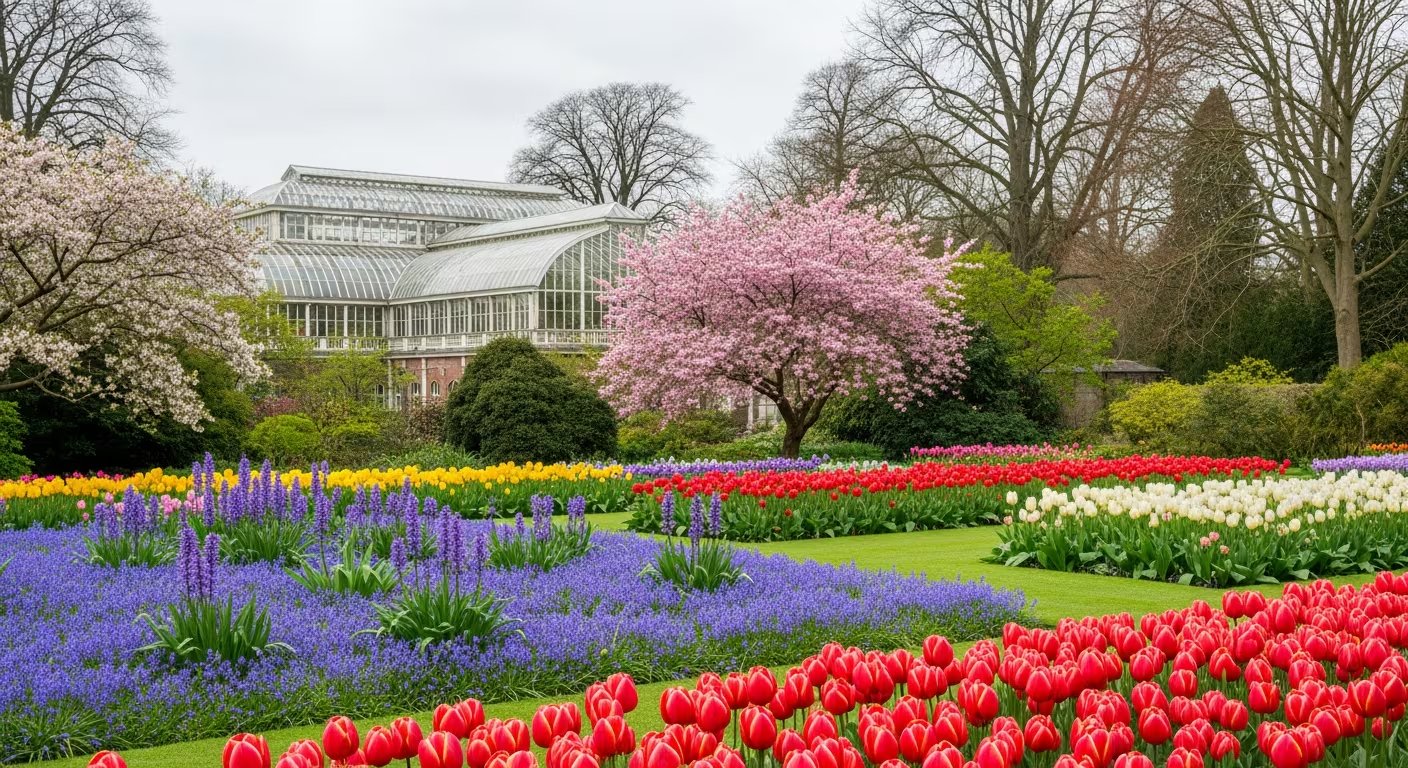 El Real Jardín Botánico de Kew en Londres alberga una de las colecciones de plantas más diversas del planeta y escenarios ideales para la fotografía botánica (Imagen Ilustrativa Infobae)