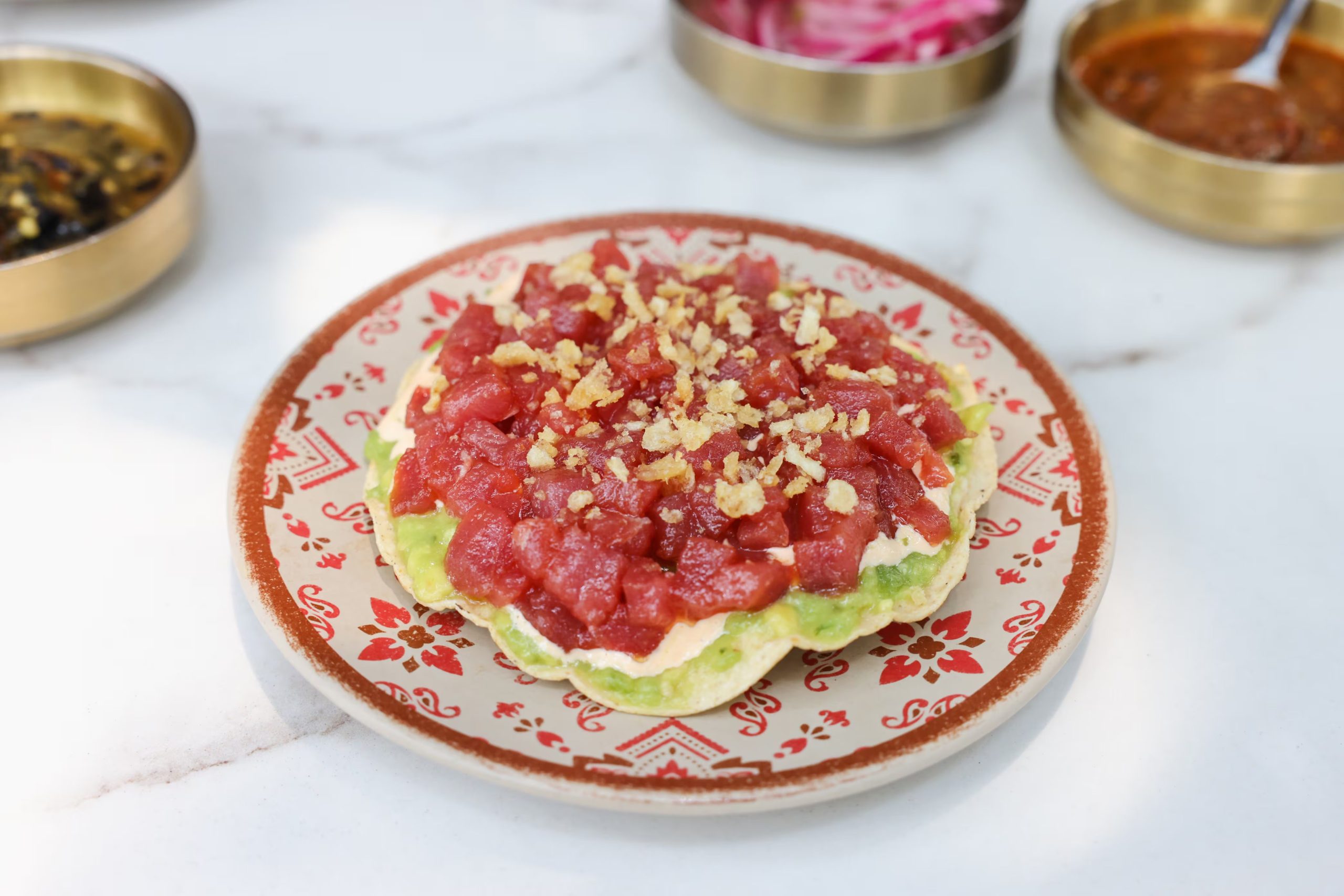 Tostada de atún de La Once Mil (Cedida)