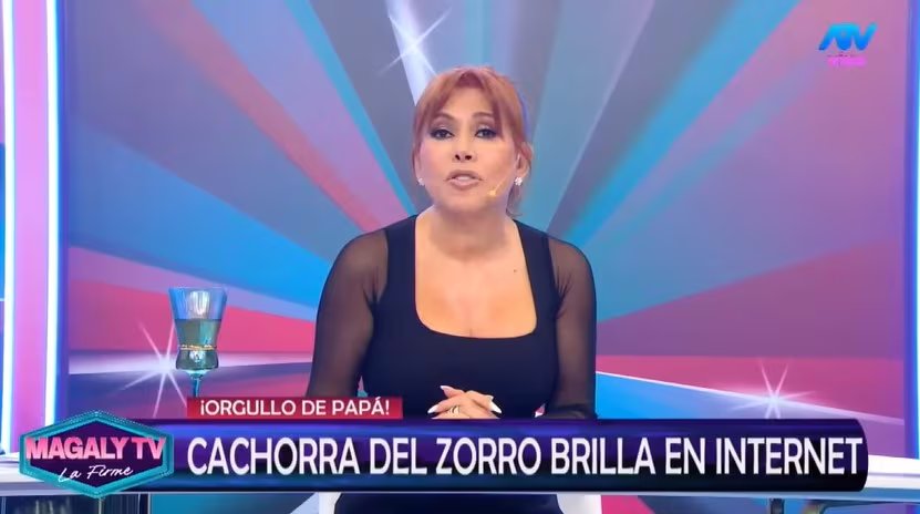 Magaly Medina, presentadora de televisión, elogia a la comediante Gia Meier destacando que su humor, aunque pueda parecer tonto, es ingenioso y bien pensado.