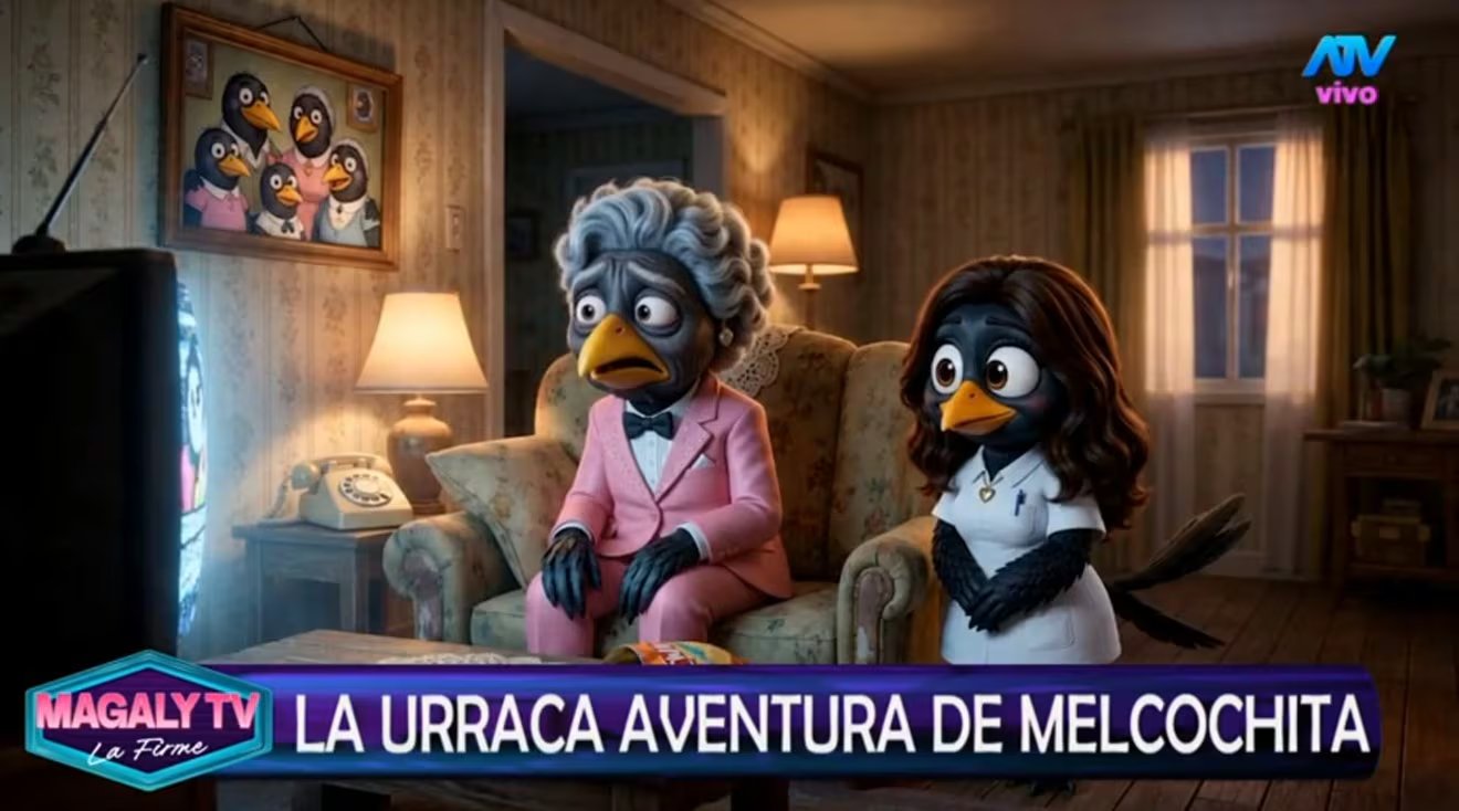 Magaly Medina se burla del romance de Melcochita con joven de 22 años en estreno de las ‘Urracanovelas’. Captura: Magaly Tv La Firme.