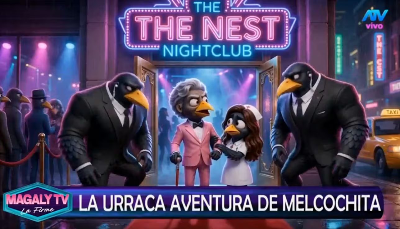 Magaly Medina se burla del romance de Melcochita con joven de 22 años en estreno de las ‘Urracanovelas’. Captura: Magaly Tv La Firme.