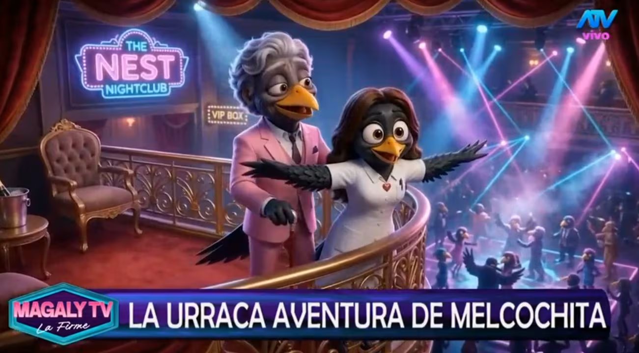 Magaly Medina se burla del romance de Melcochita con joven de 22 años en estreno de las ‘Urracanovelas’. Captura: Magaly Tv La Firme.