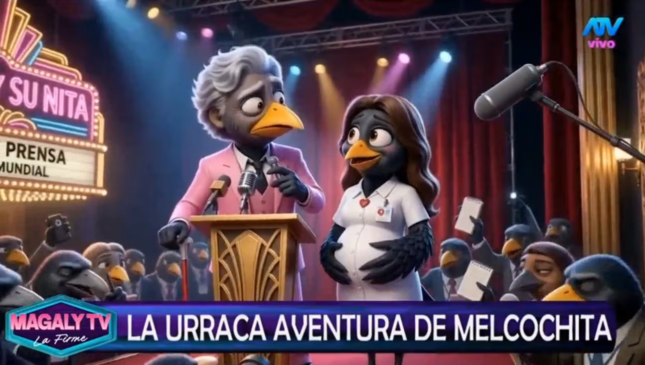 Magaly Medina se burla del romance de Melcochita con joven de 22 años en estreno de las ‘Urracanovelas’. Captura: Magaly Tv La Firme.