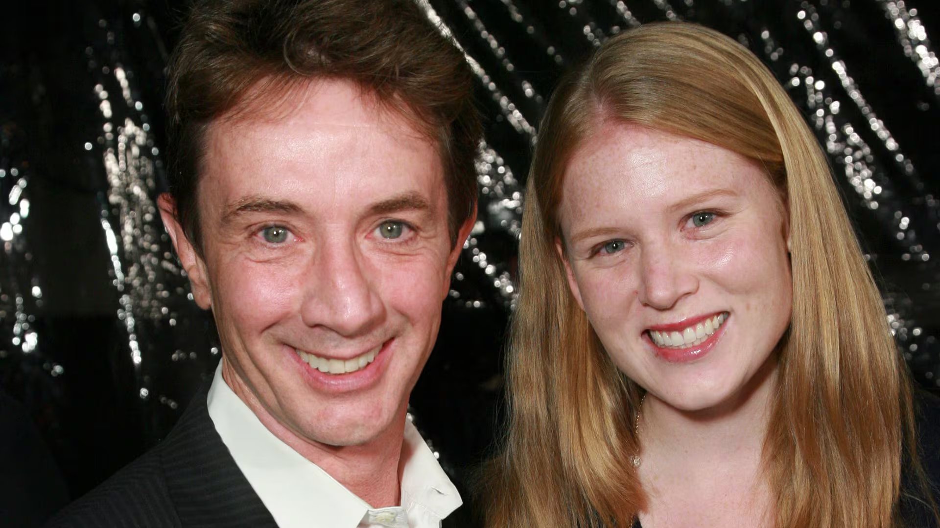 Martin Short con su hija Katherine en el año 2008. 