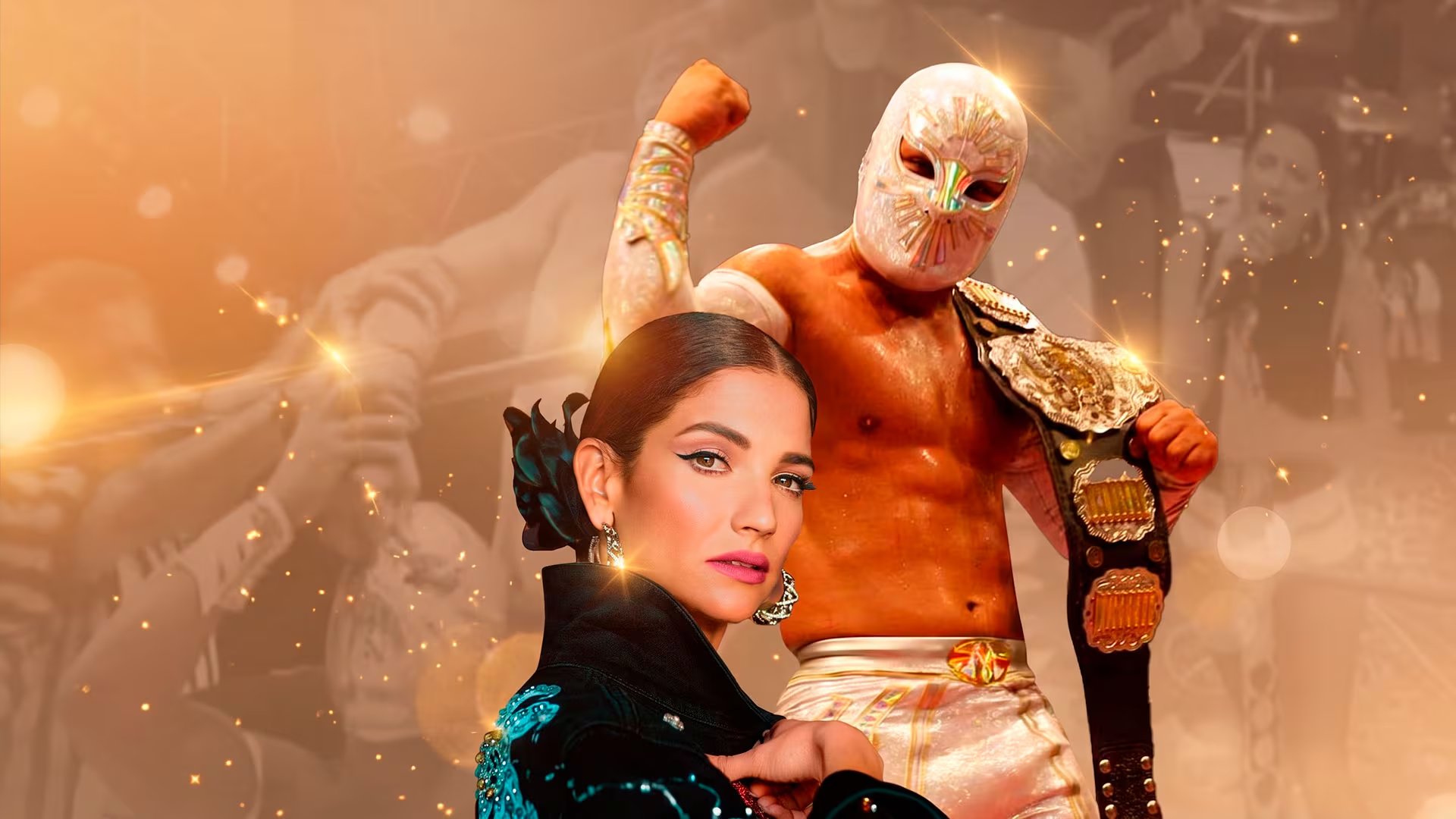 El tema 'Me Muero', lanzado en 2006 e interpretado por Natalia Jiménez, se transformó en himno generacional en las arenas de lucha libre. - (Ilustración: Jovani Pérez)