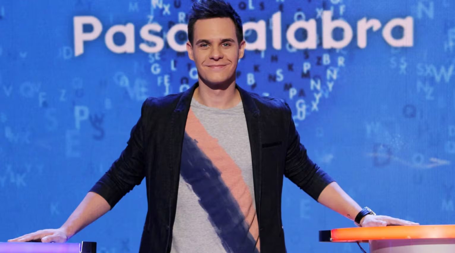 Christian Gálvez en 'Pasapalabra'. (Mediaset España)