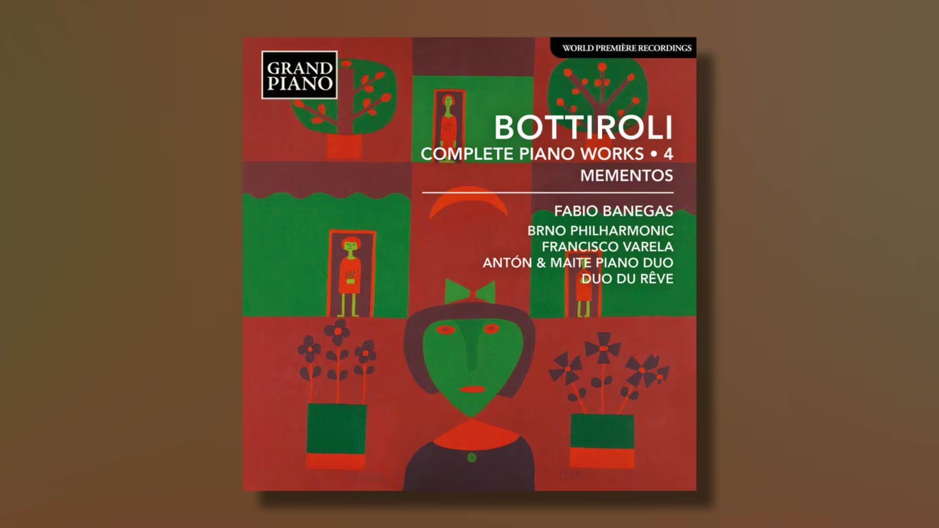 La obra completa para piano de José Antonio Bottiroli adquiere reconocimiento internacional gracias al sello Naxos – Grand Piano