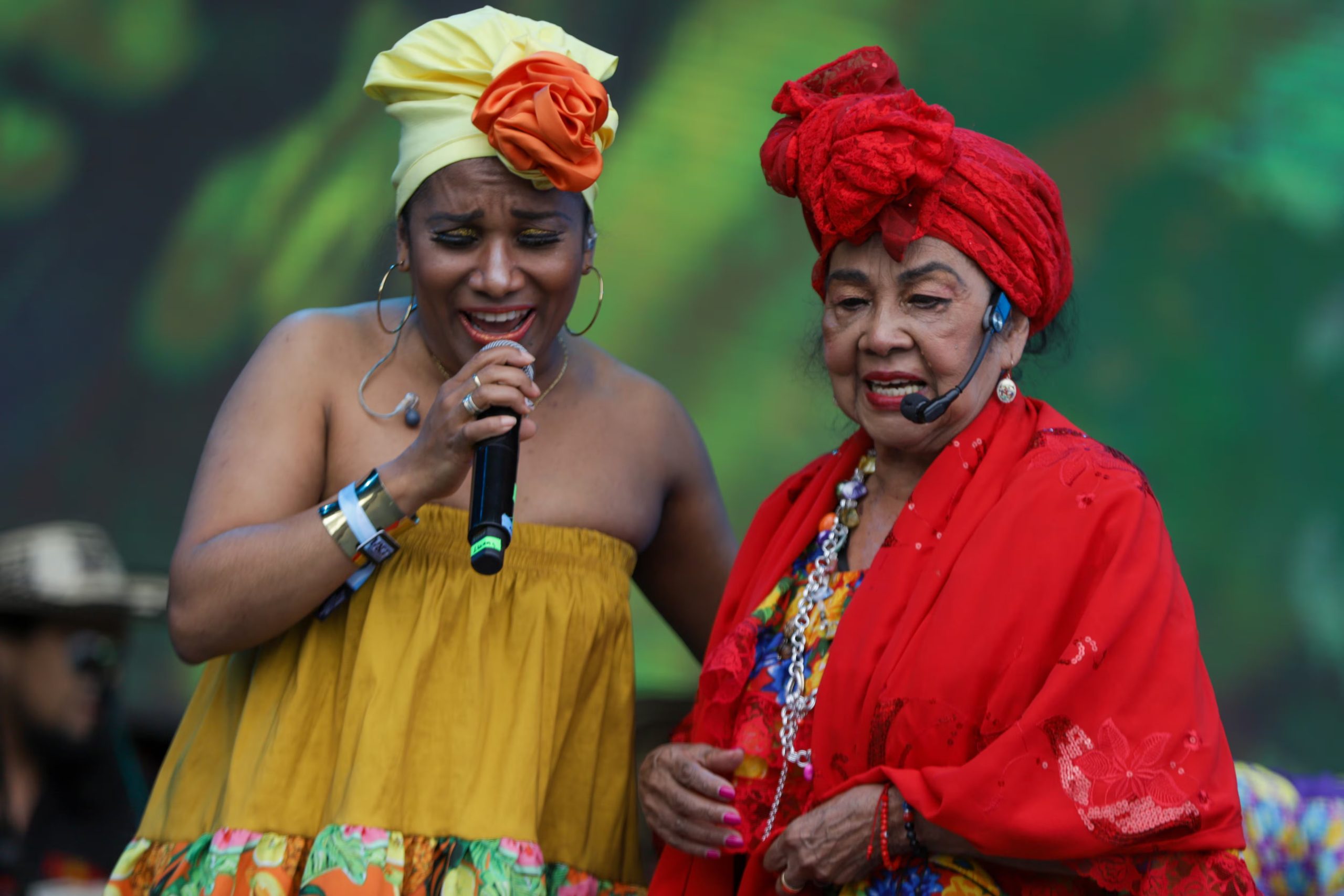 El interés de Totó la Momposina por la investigación la llevó a profundizar en la historia y los ritmos del Caribe en París - crédito Álvaro Tavera/Colprensa
