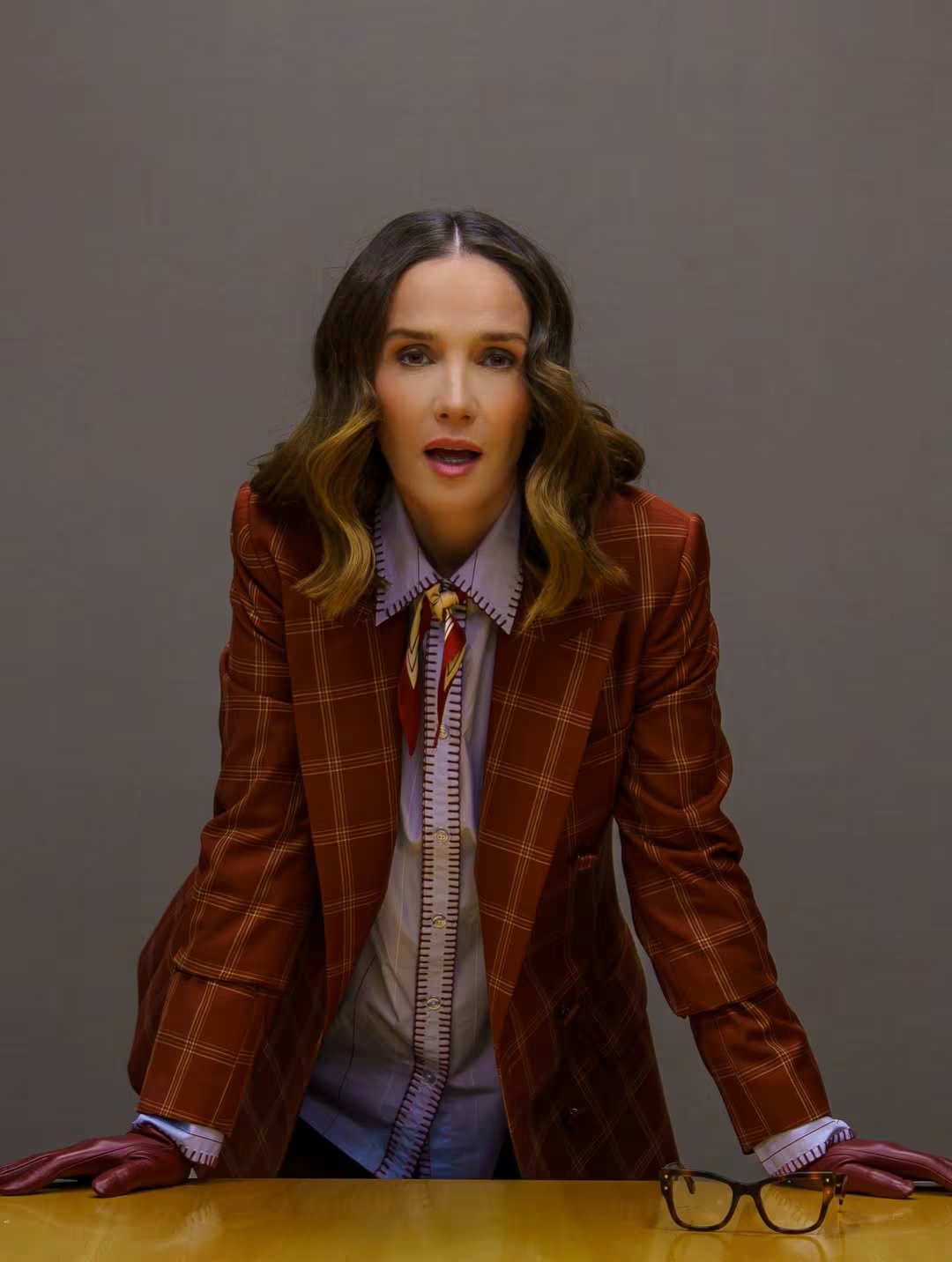 Natalia Oreiro, siempre fashionista, eligió un look muy canchero para la presentación de su película Nada entre los dos