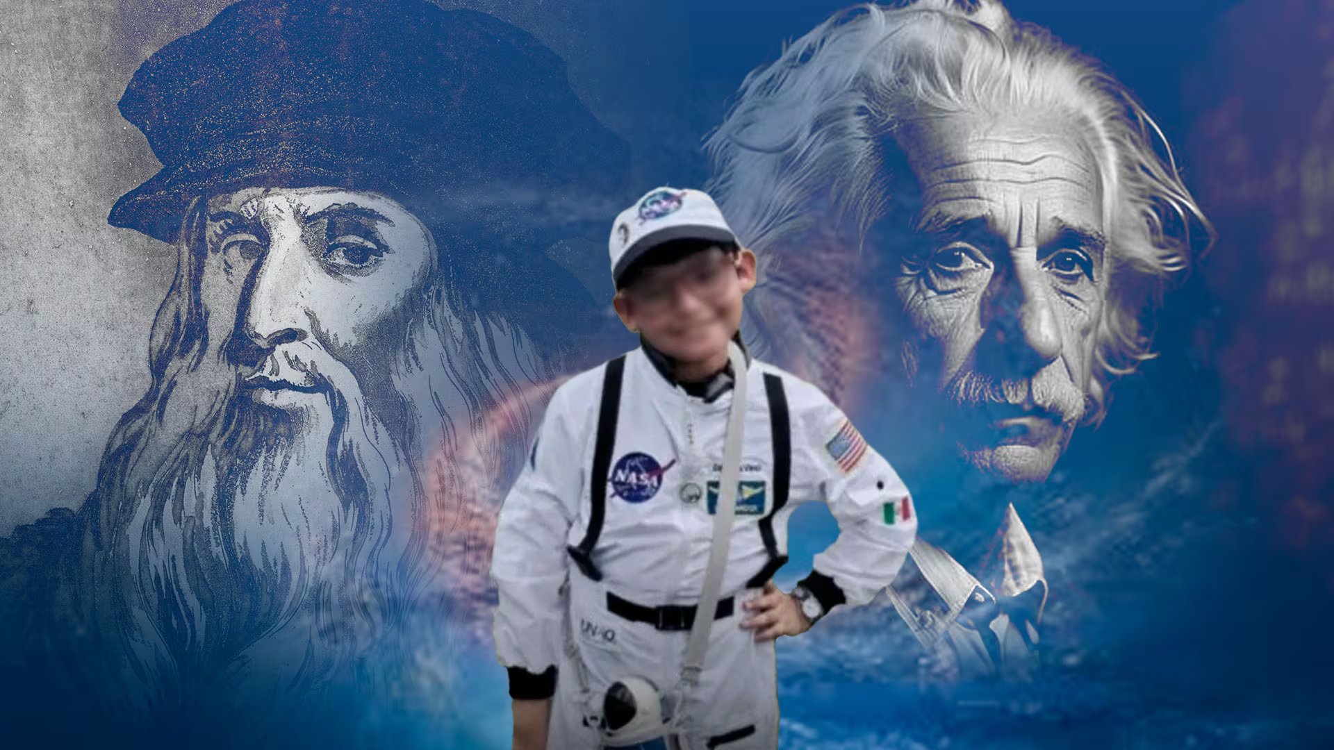 El pequeño David representó a México en la Nasa