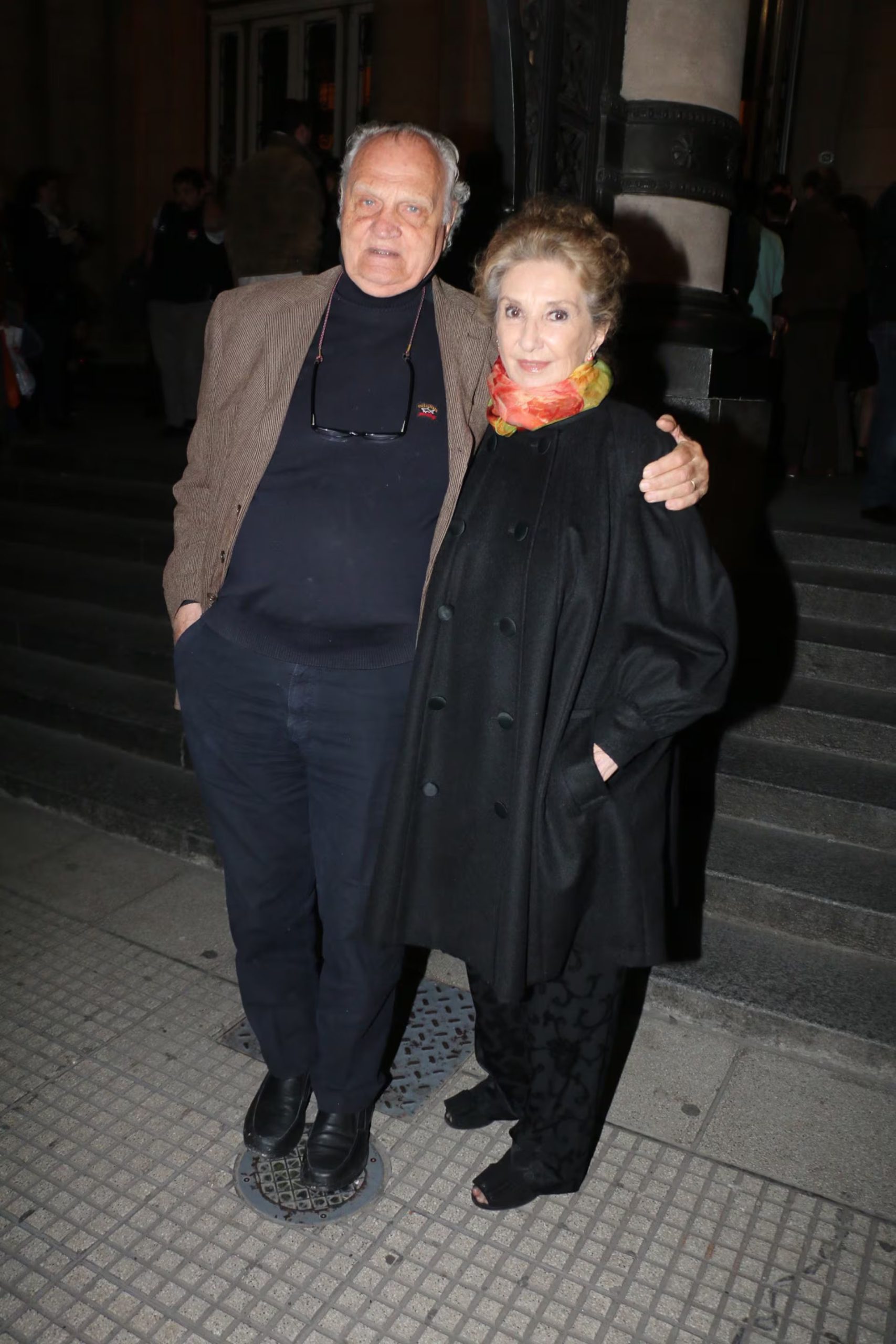 La actriz y su marido, Eduardo Le Poole