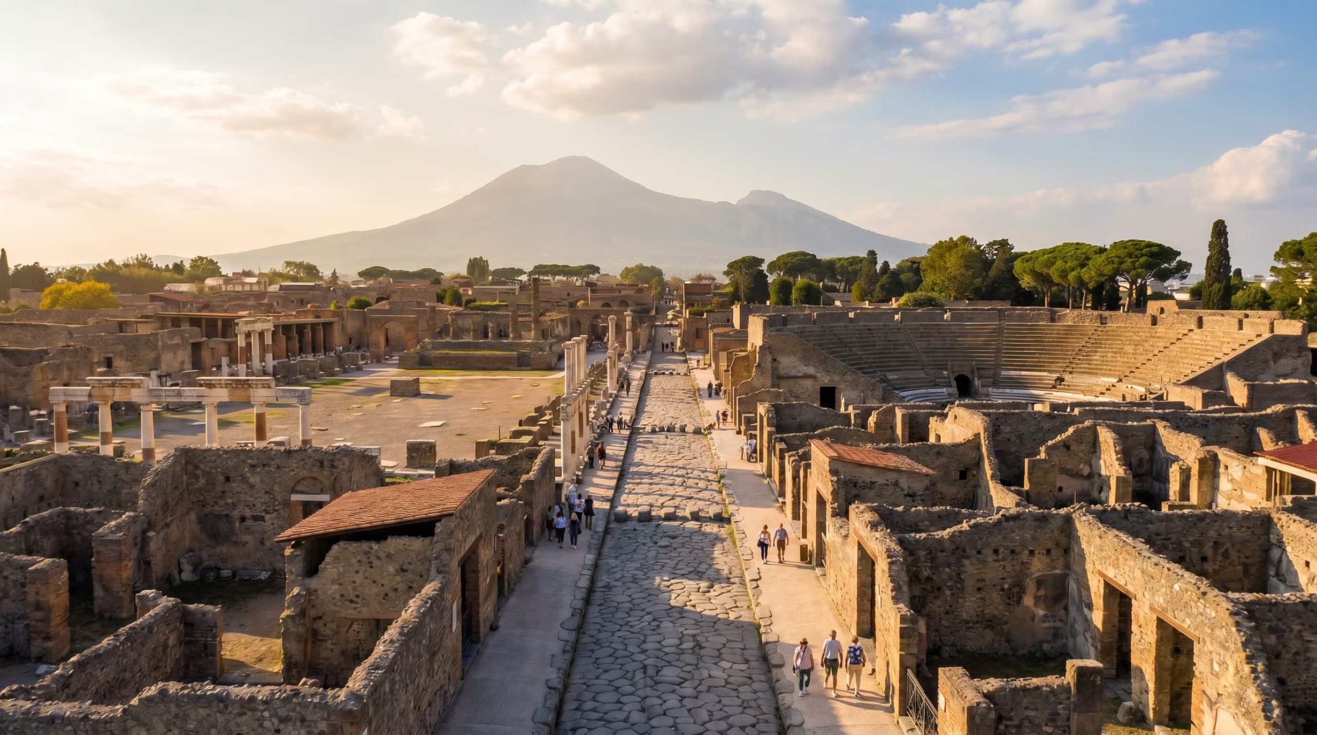 Nuevos hallazgos arqueológicos en Pompeya cuestionan la fecha clásica de la erupción del Vesubio y reabren el debate histórico - (Imagen Ilustrativa Infobae)