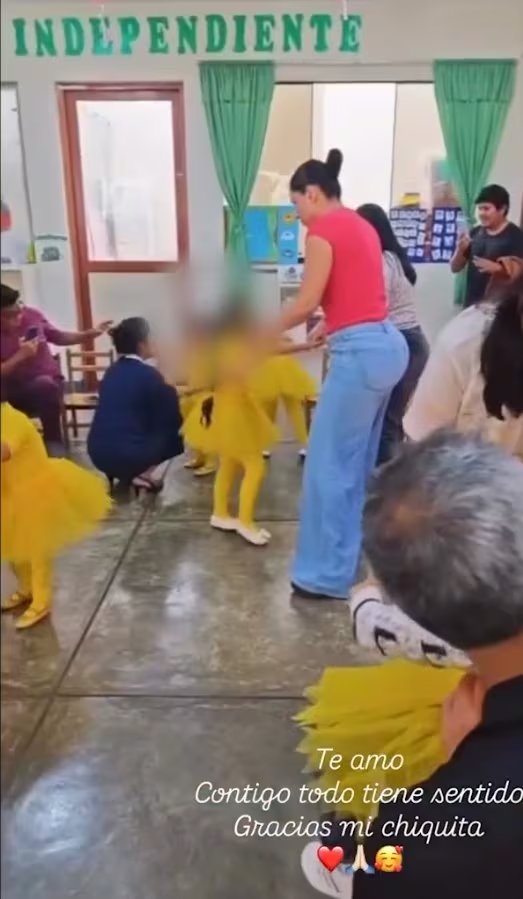 Pamela Franco emocionada por presentación de su hija: “Seguro voy a moquear”. Captura: IG Pamela Franco.