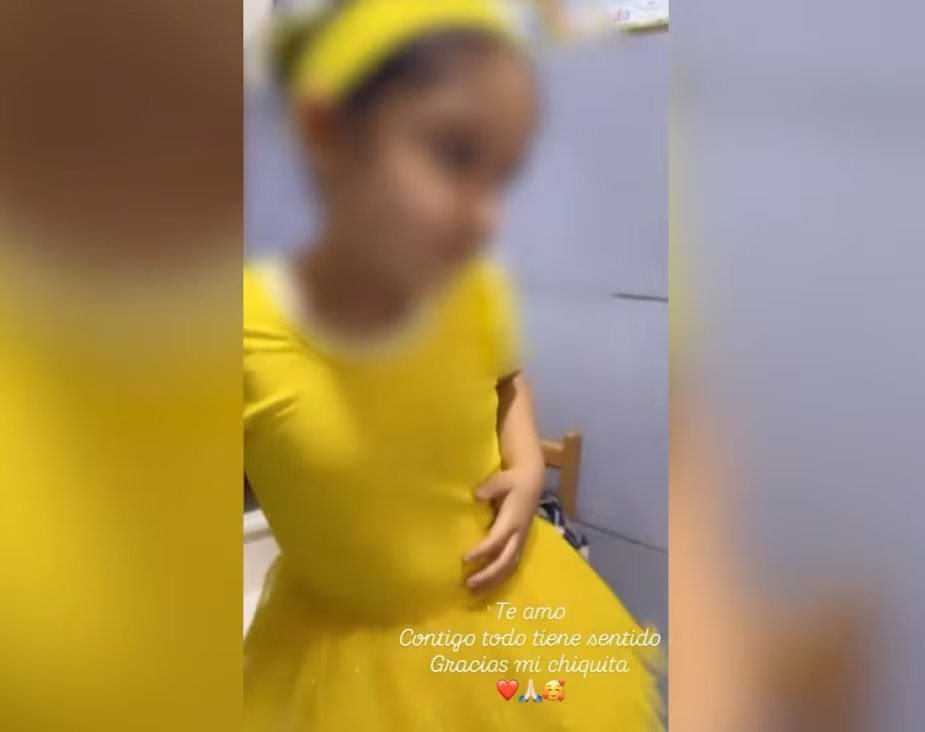 Pamela Franco emocionada por presentación de su hija: “Seguro voy a moquear”. Captura: IG Pamela Franco.