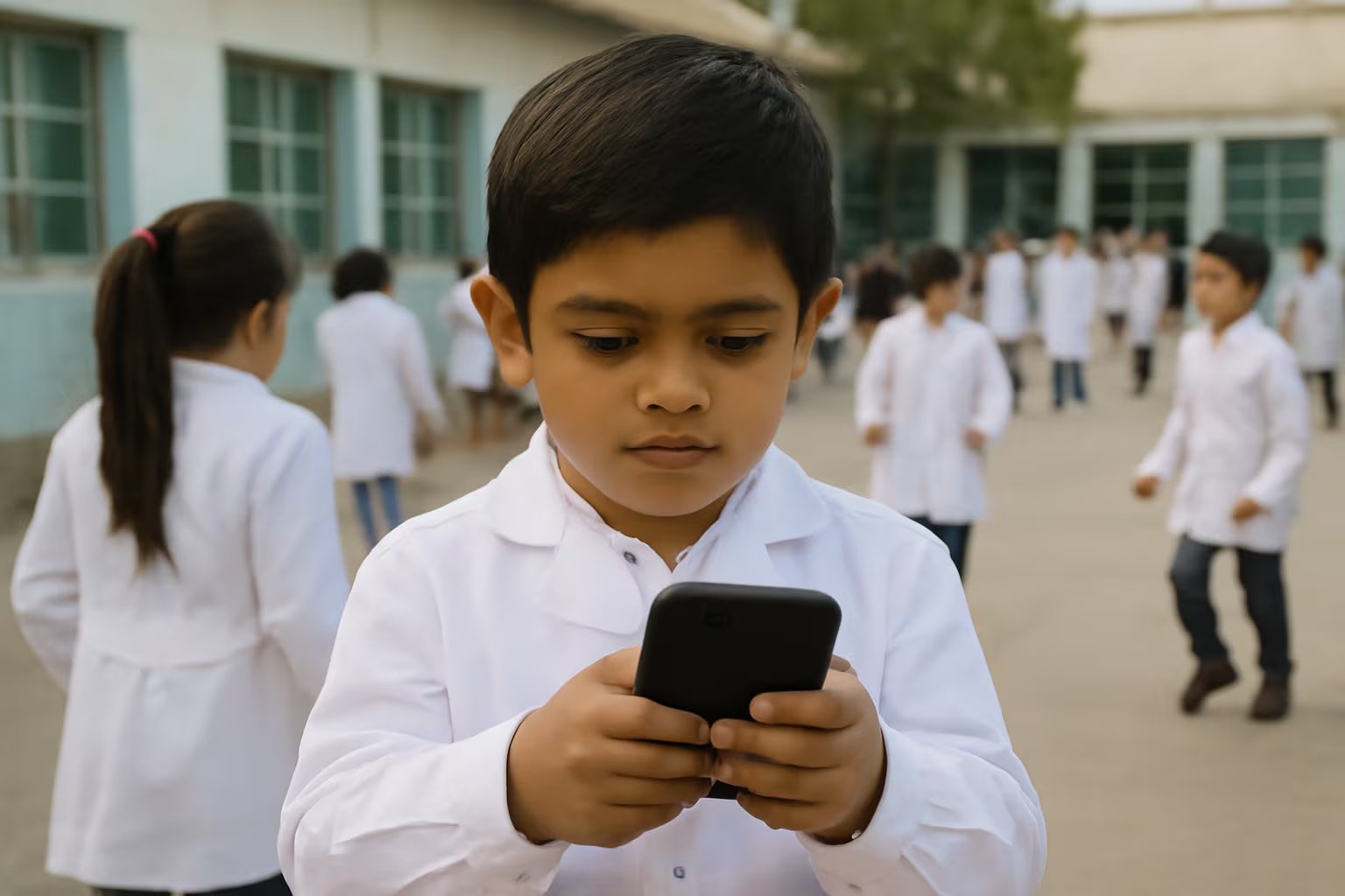 La investigación demuestra que los celulares generan distracción, ansiedad y diminución del aprendizaje, aunque su restricción no siempre mejora el rendimiento académico (Imagen Ilustrativa Infobae)