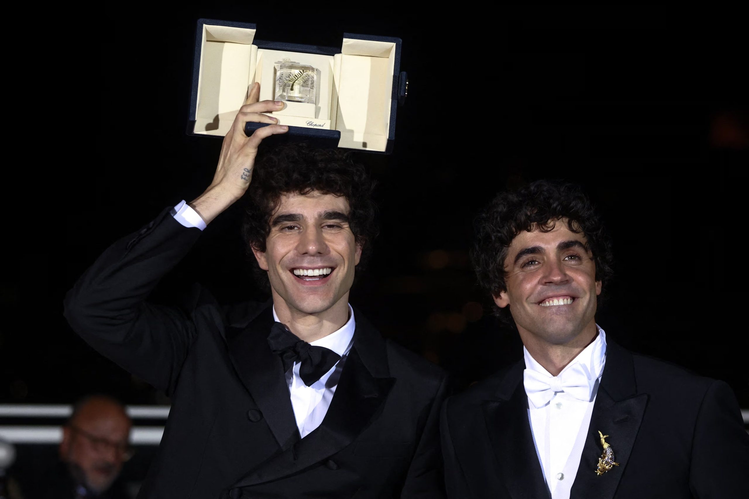 Los Javis entre los ganadores del Festival de Cannes. REUTERS/Manon Cruz