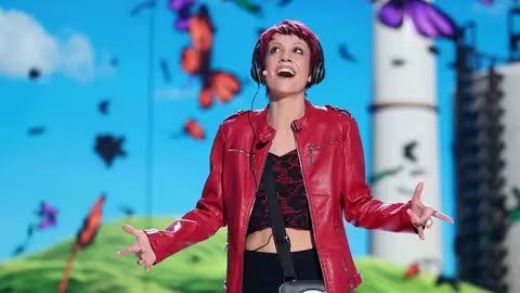 Paula Koops en 'Tu cara me suena' (ATRESMEDIA).