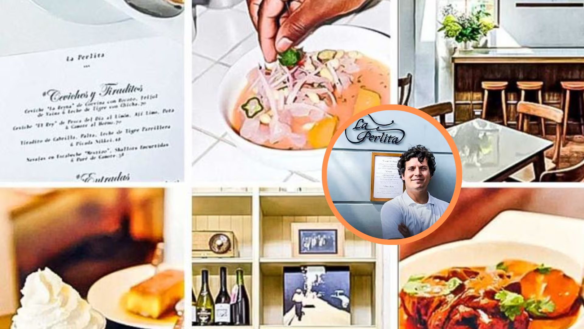 La Hot List 2026 de Condé Nast Traveler incluye a La Perlita como uno de los restaurantes nuevos más destacados del mundo. (Composición: Infobae / Andina)