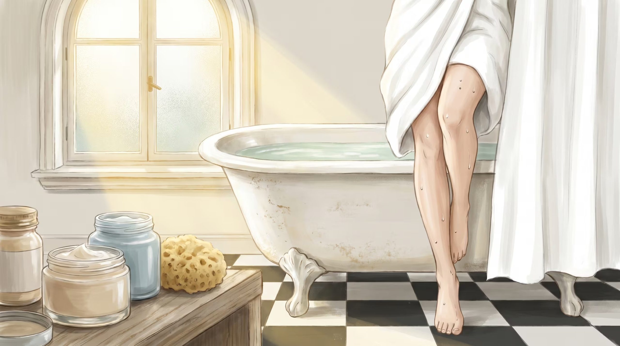  Las principales causas de las piernas de fresa incluyen foliculitis, queratosis pilaris, piel seca y técnicas de depilación agresivas 

(Imagen Ilustrativa Infobae)