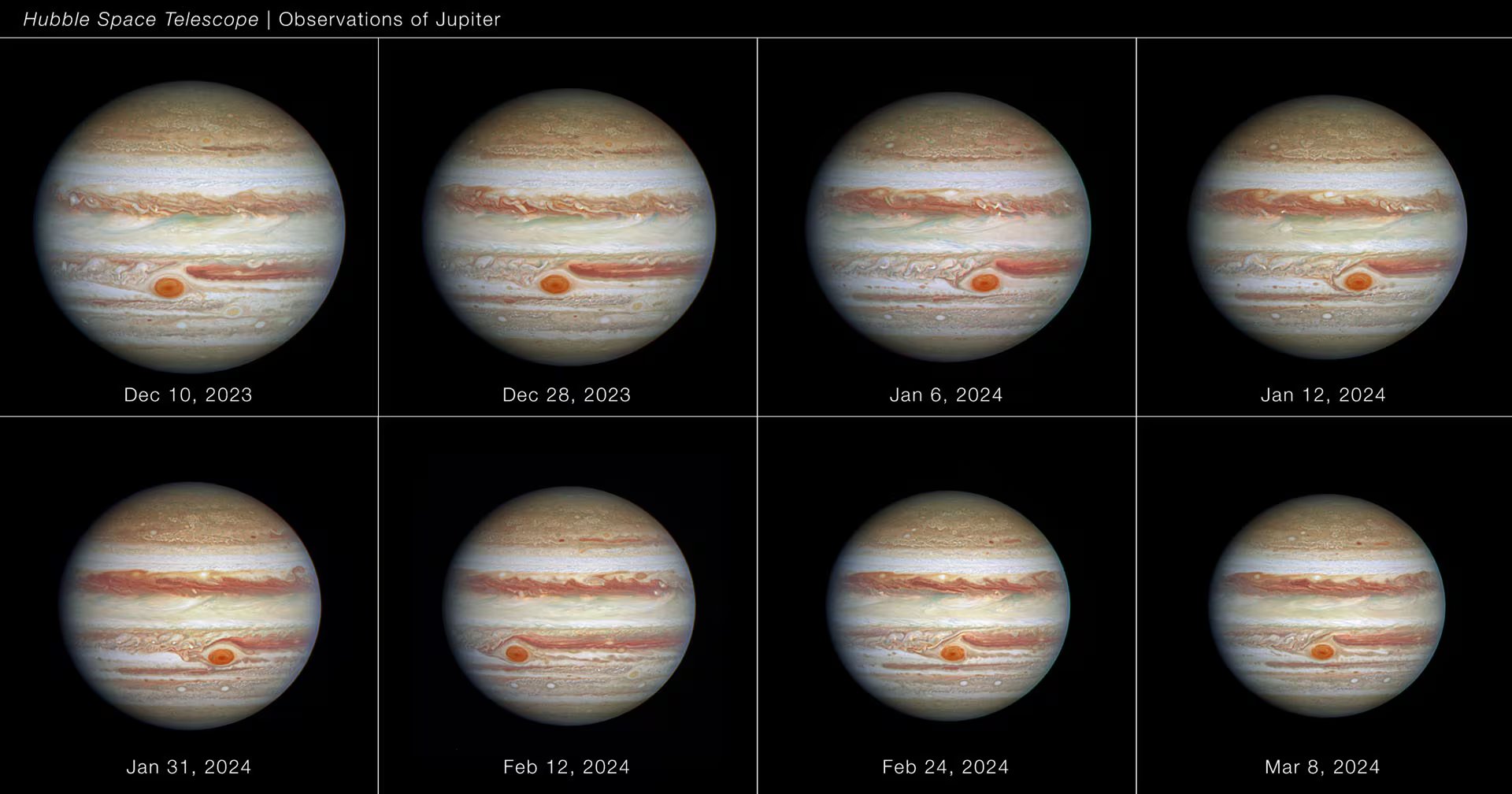 Las supertormentas sigilosas de Júpiter permitieron a los astrónomos aislar y analizar descargas eléctricas sin interferencias (NASA)
