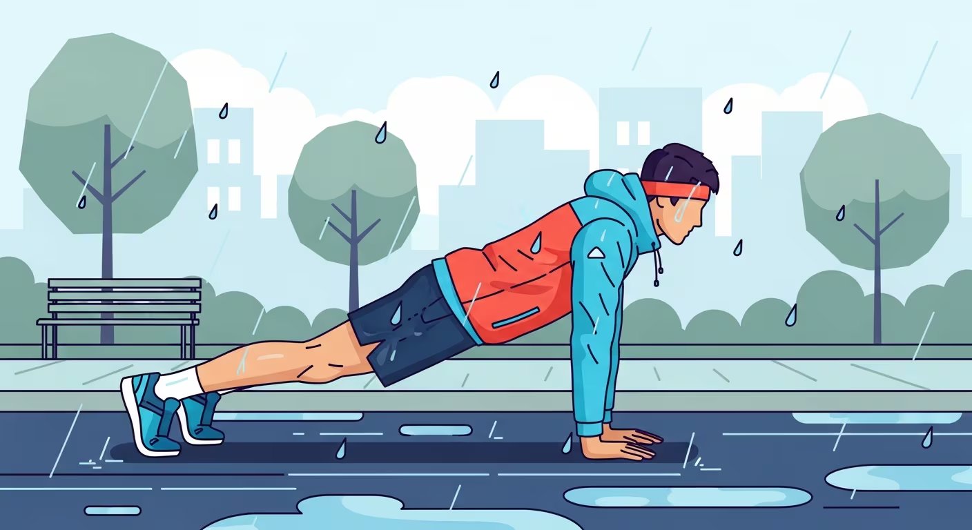 Practicar actividad física al aire libre en condiciones invernales favorece la liberación de hormonas del bienestar (Imagen Ilustrativa Infobae)