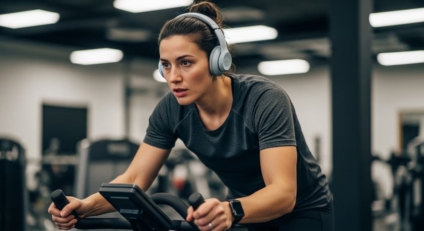 La música preferida durante el entrenamiento extiende la duración sin incrementar la percepción de esfuerzo ni los niveles de fatiga física (Imagen Ilustrativa Infobae)