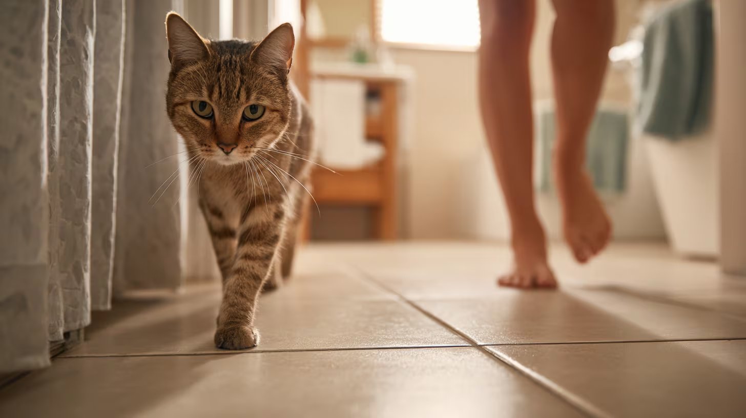 El calor corporal humano es uno de los principales atractivos para el descanso de los gatos, sobre todo en épocas frías (Imagen Ilustrativa Infobae)