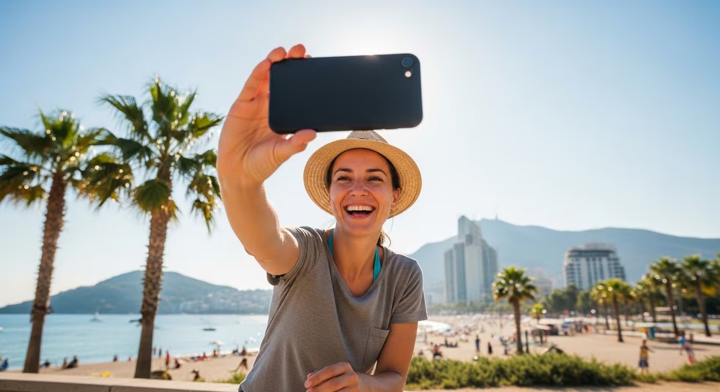 La cultura de selfies y videollamadas fomenta una autoevaluación constante. (Imagen Ilustrativa Infobae)