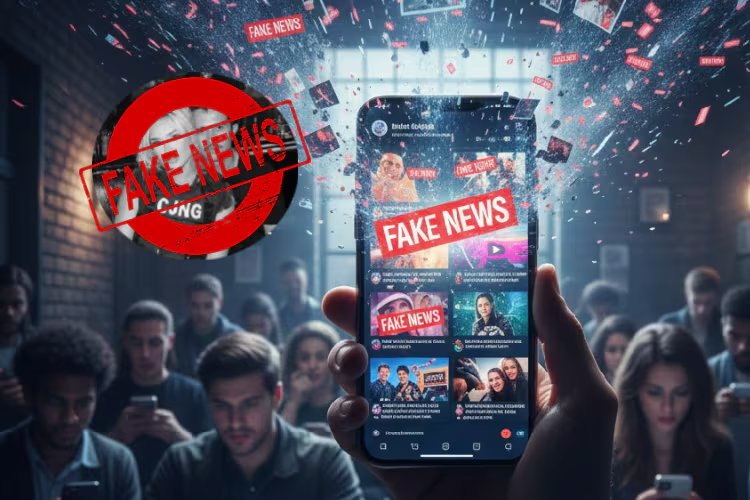 Experto habló de cómo se vuelven tendencia noticias falsas que son generadas con intenciones negativas en redes sociales - crédito Visuales IA