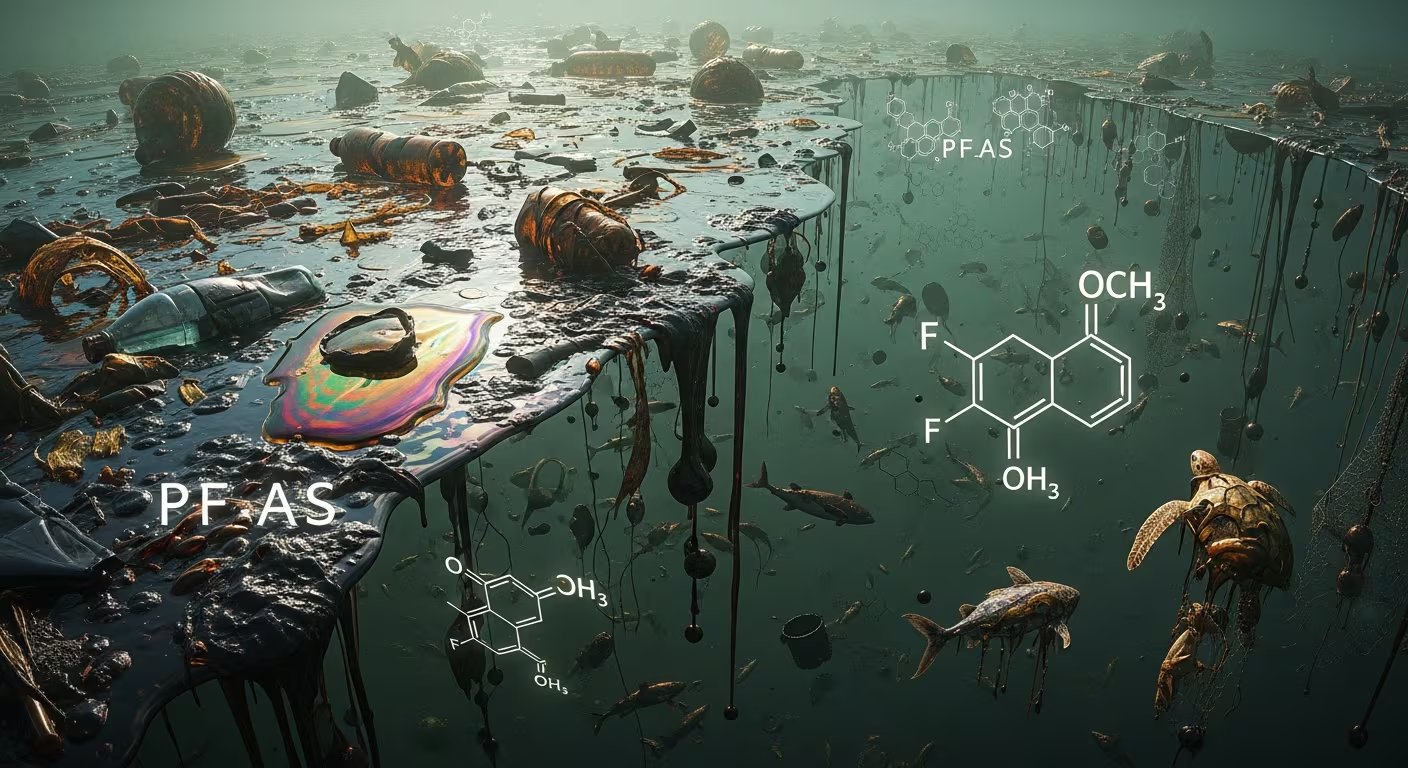 La recopilación de muestras de especies y agua evidencia que los vertidos de Southern Water concentran la mayoría de los PFAS hallados, poniendo en riesgo la salud del ecosistema local (Imagen Ilustrativa Infobae)