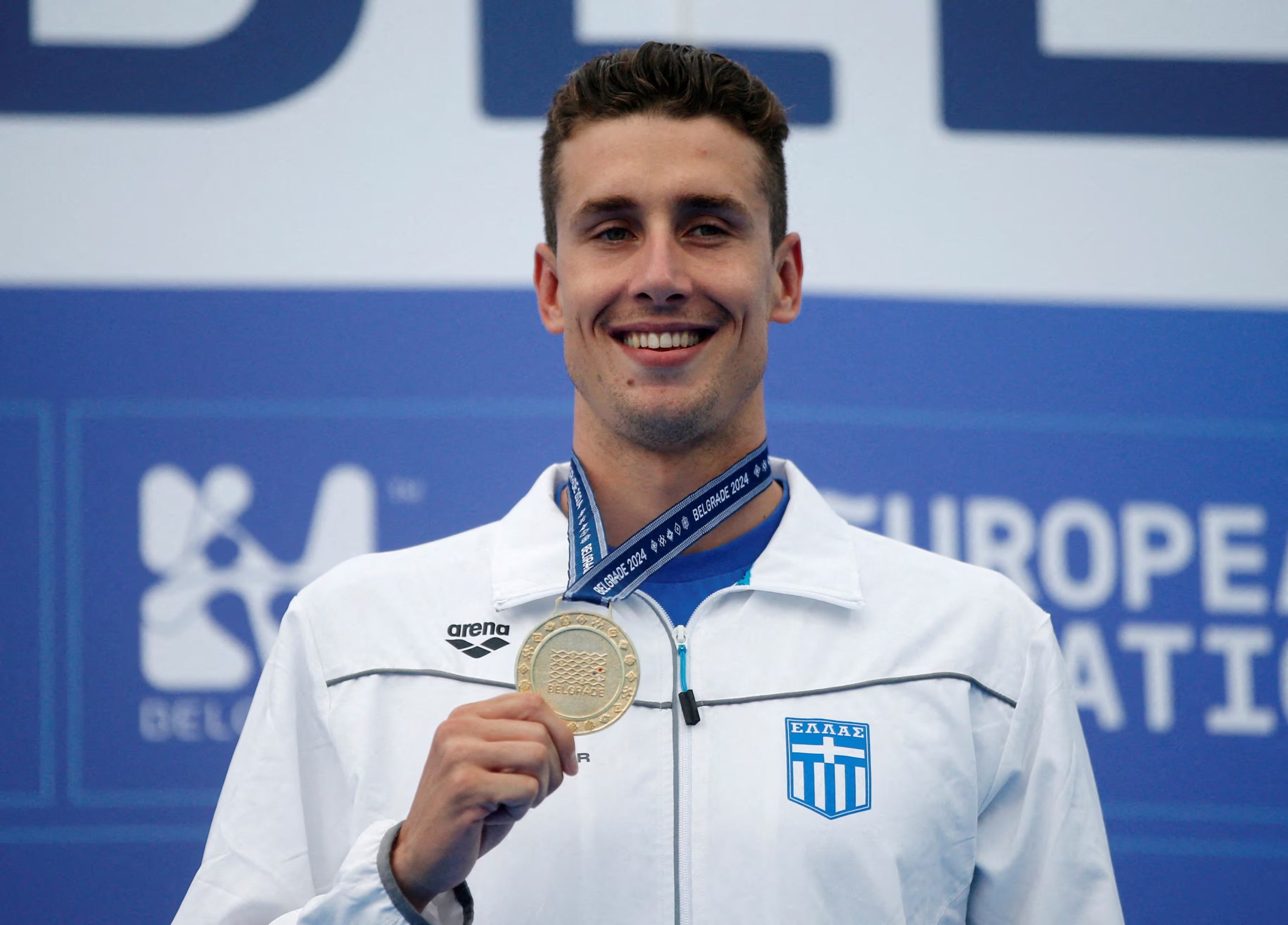 El nadador griego Kristian Gkolomeev ejemplifica el poder de la potenciación artificial al romper récords bajo nuevas reglas (REUTERS/Novak Djurovic/File Photo)