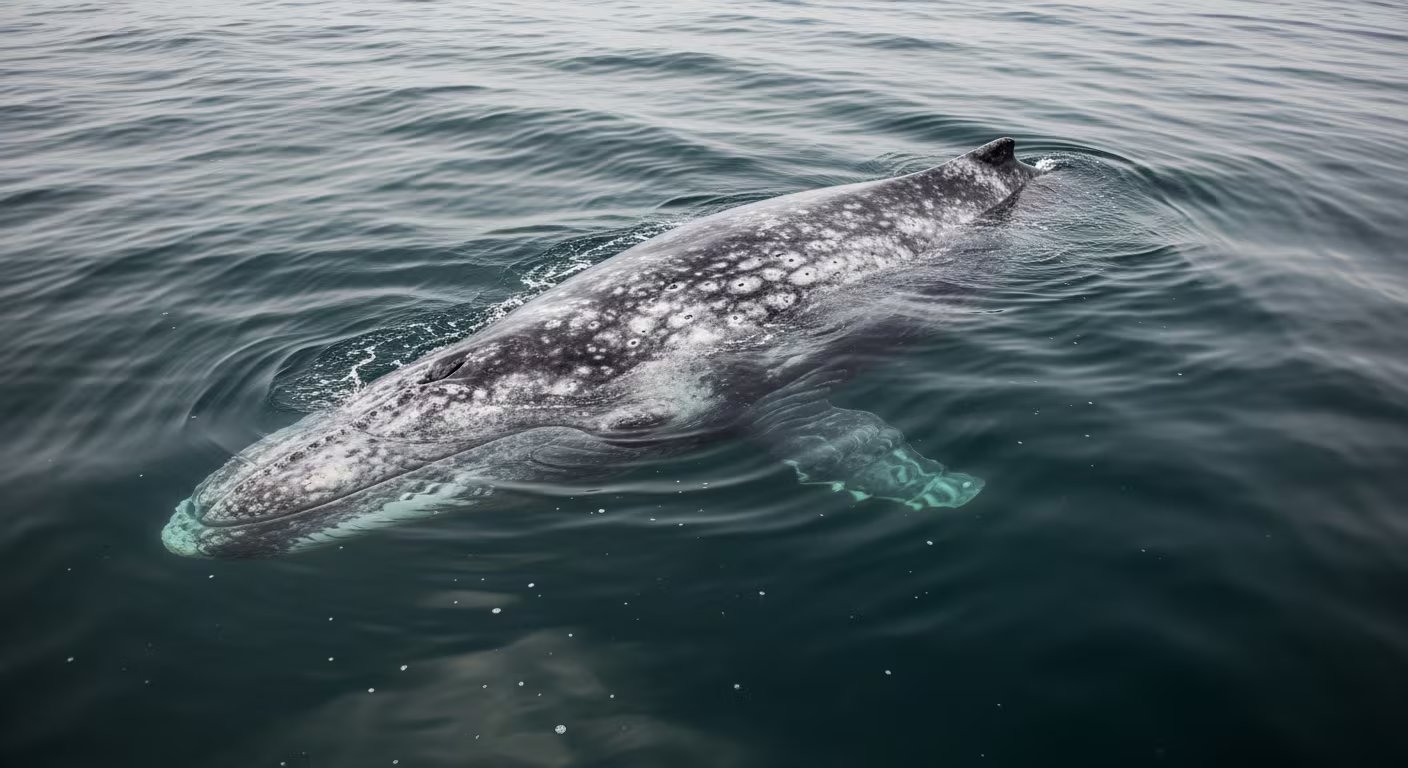 La NOAA y Cascadia Research Collective vinculan la mortalidad de ballenas grises a la disminución de alimento en el Ártico y factores ambientales. (Imagen Ilustrativa Infobae)