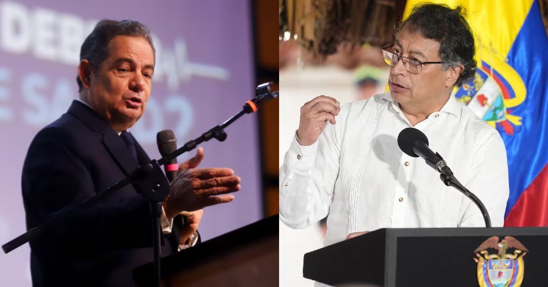 El exvicepresidente Germán Vargas Lleras fue contradictor de Gustavo Petro - crédito Lina Gasca/Colprensa y Juan Cano/Presidencias/Flickr